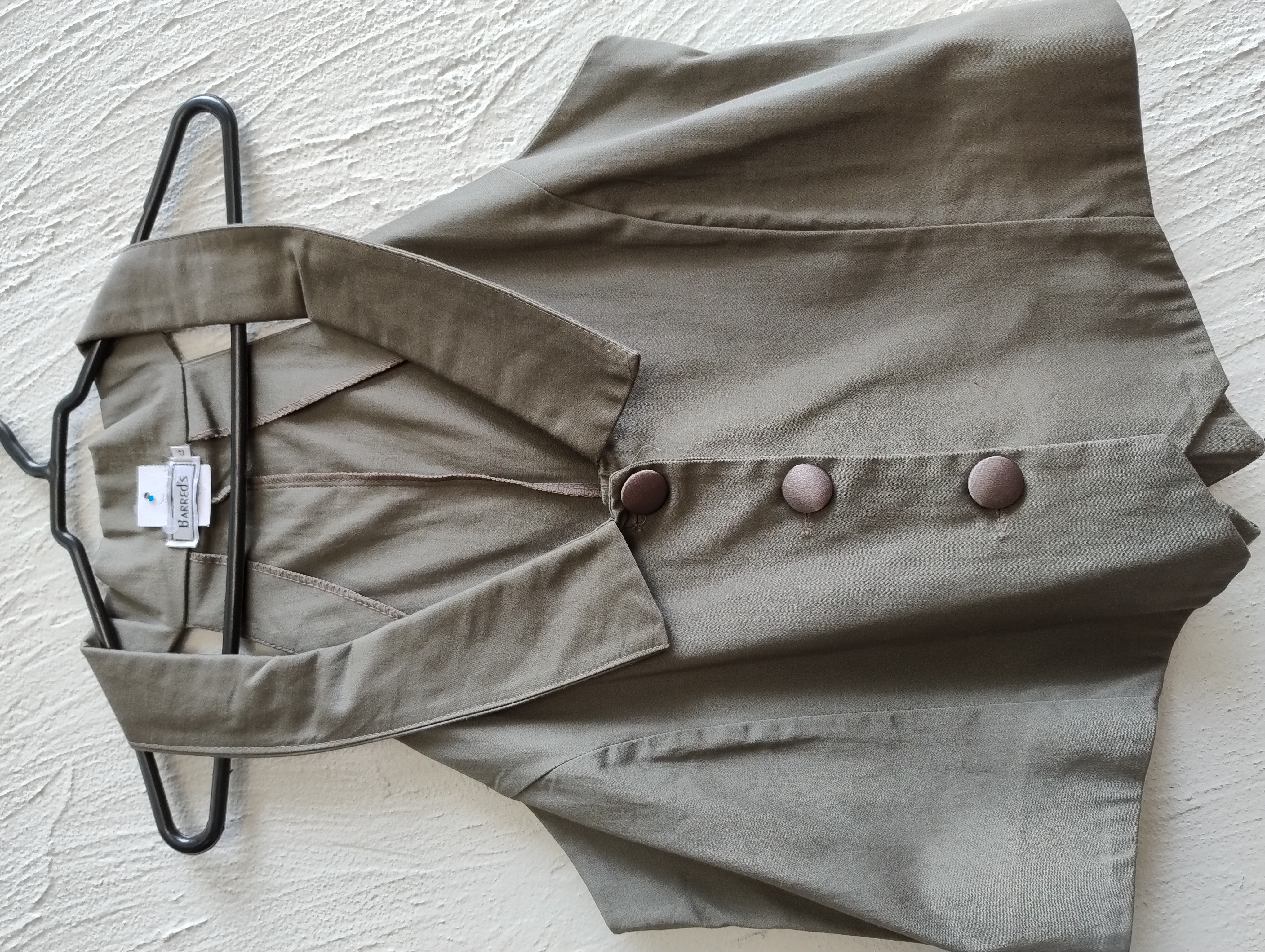 Colete feminino social verde -G