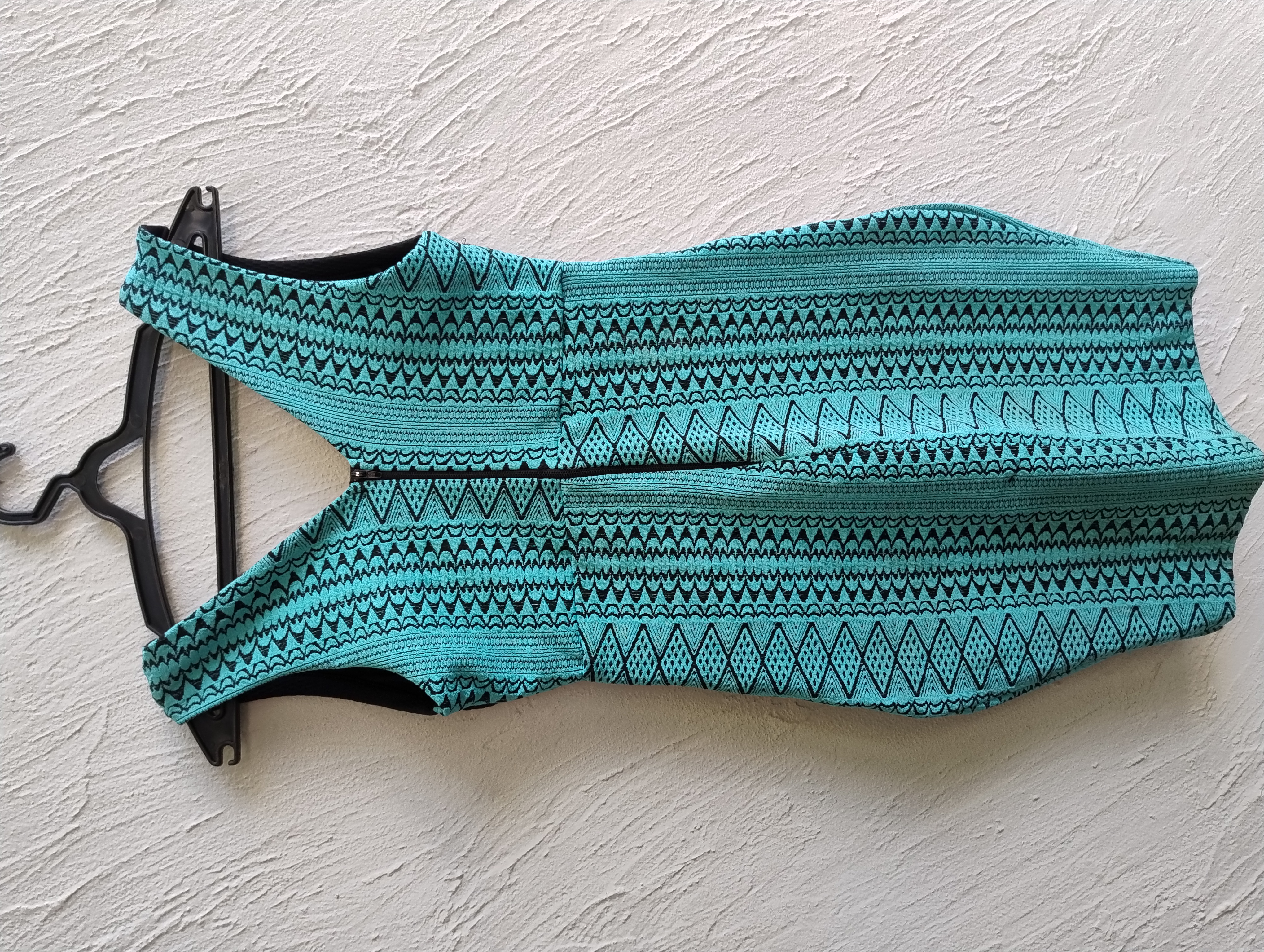 Vestido estampado azul