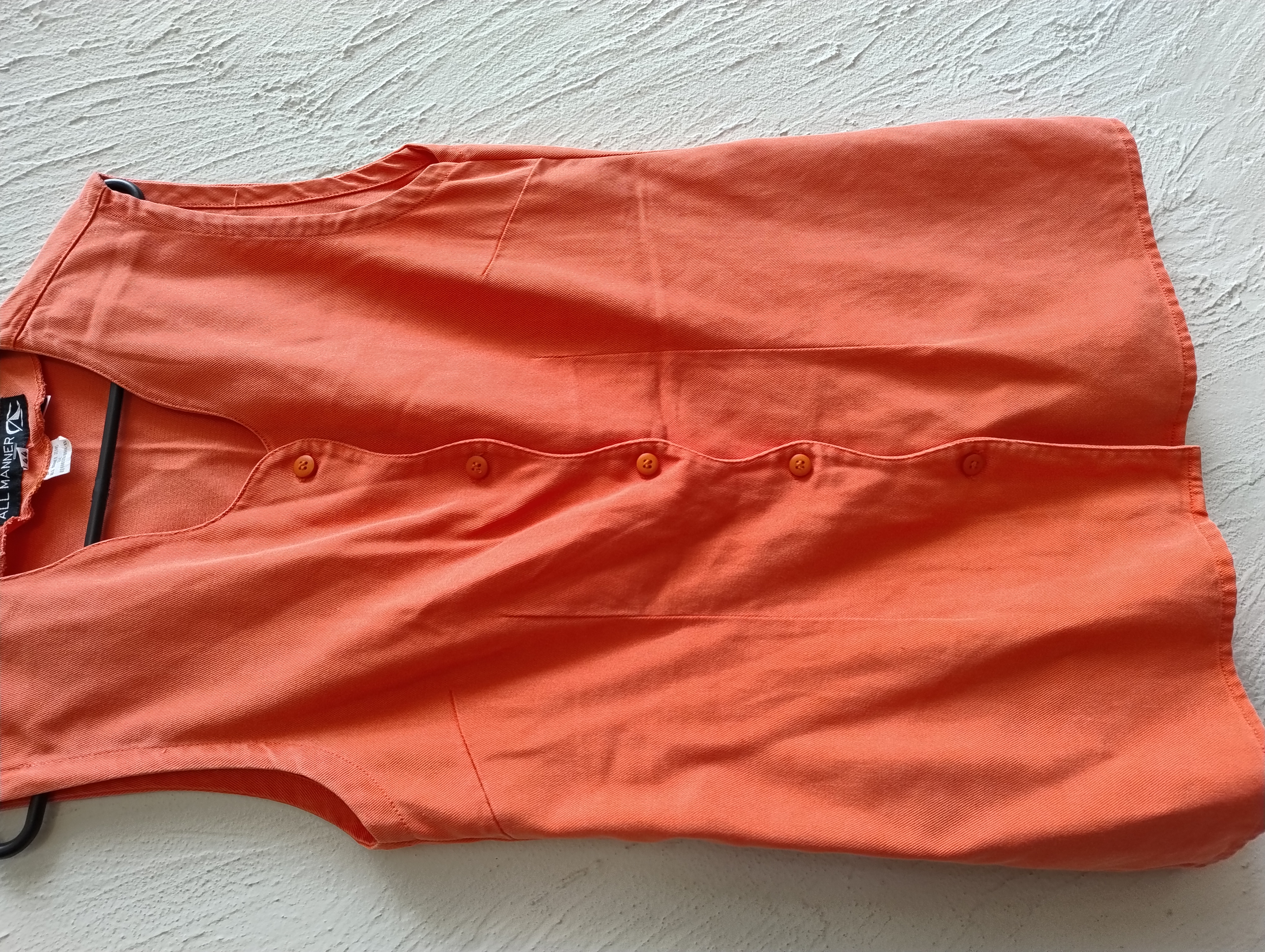 Colete feminino laranja C.G.C - 44(G)