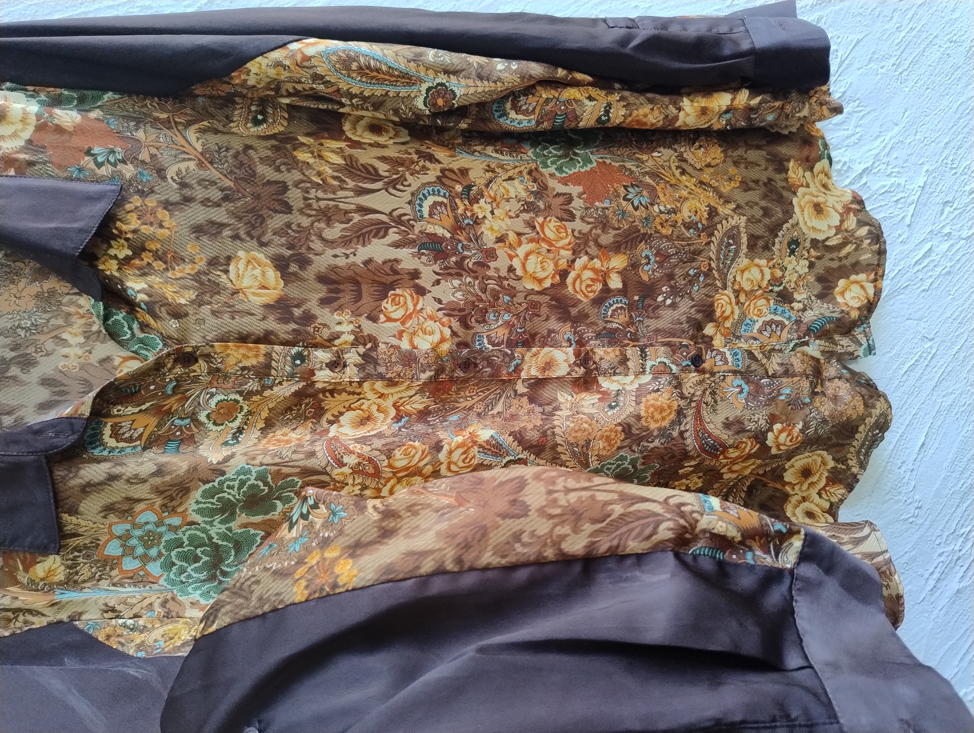 Camisa estampada vintage EGG