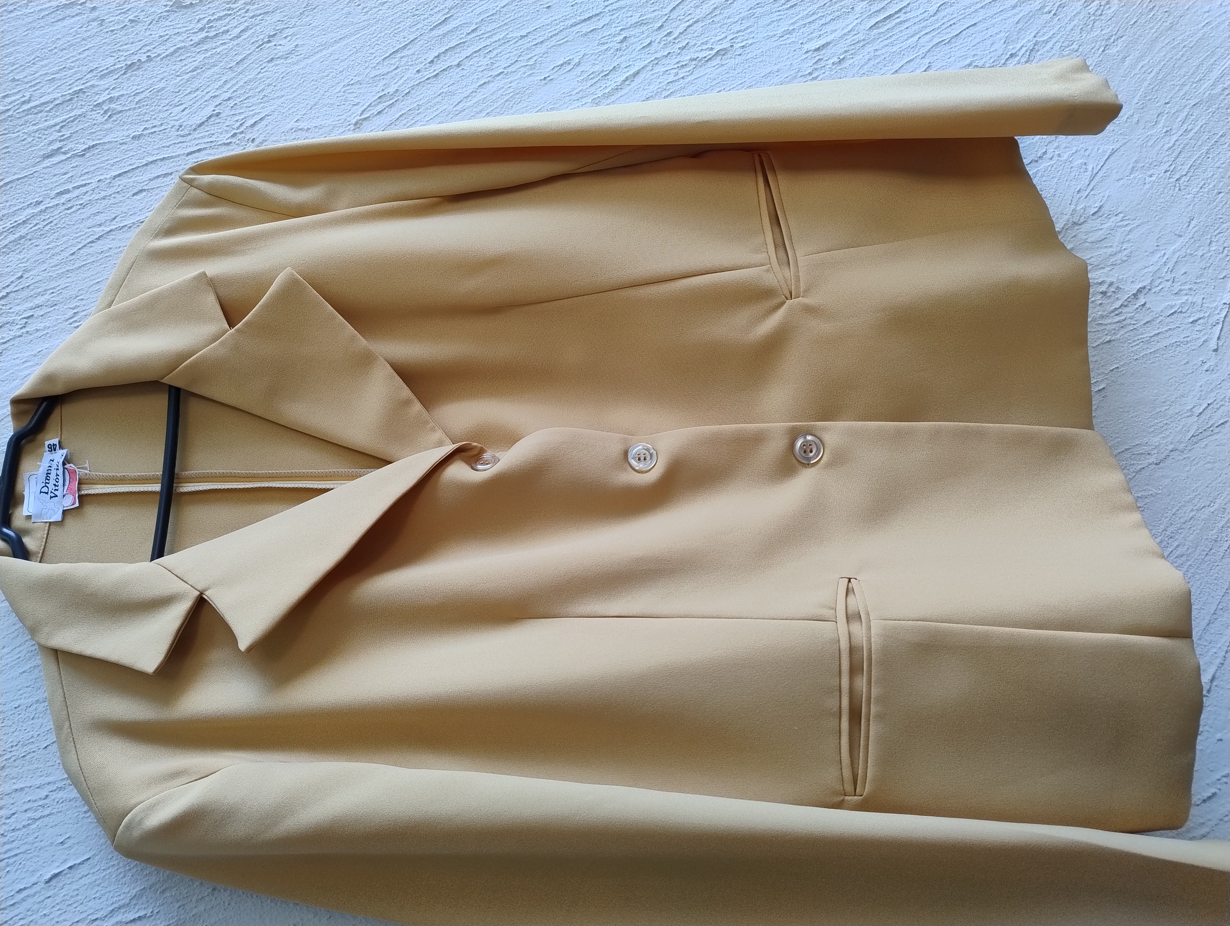 Blazer amarelo feminino -46