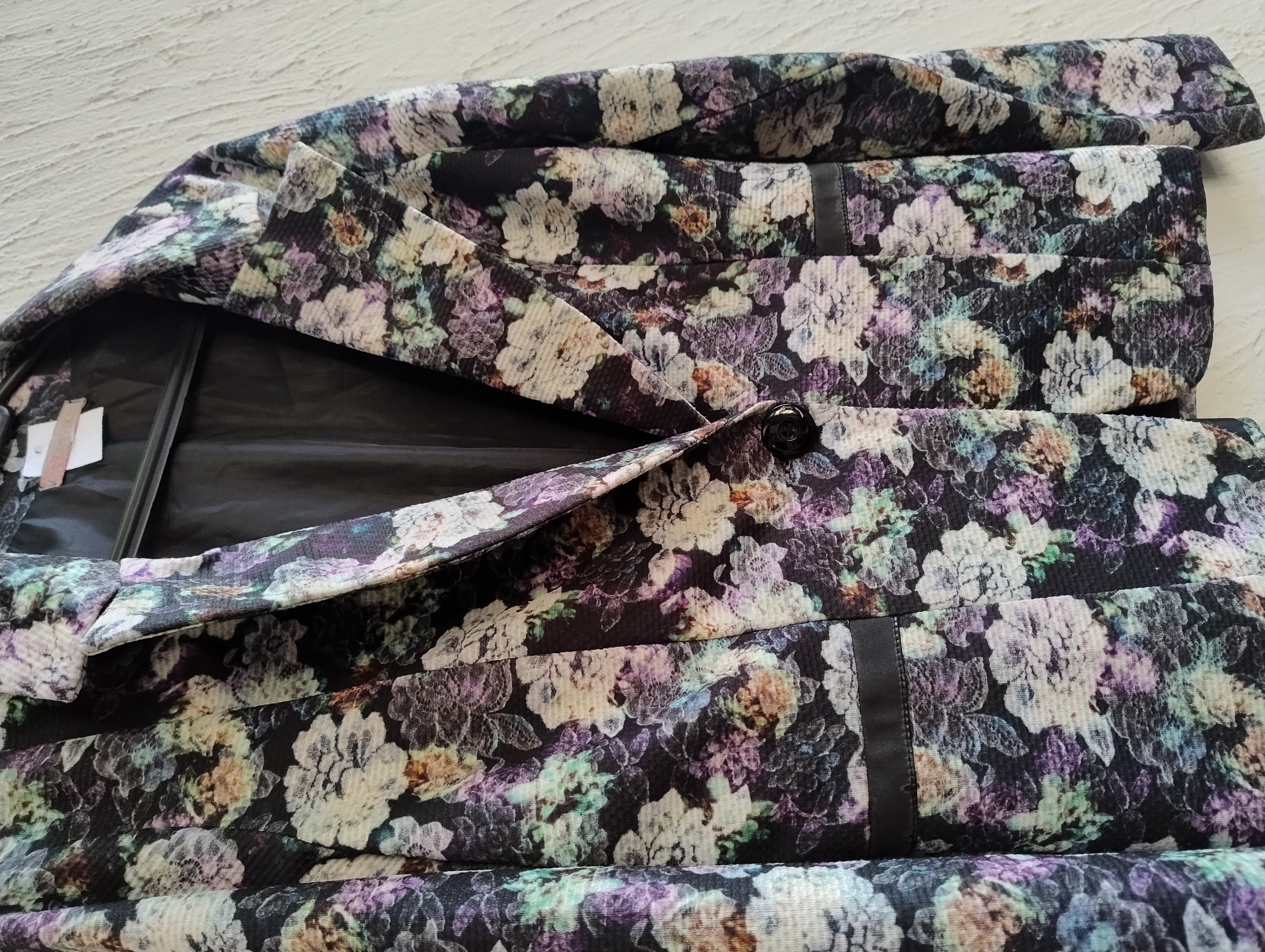Blazer floral feminino - M