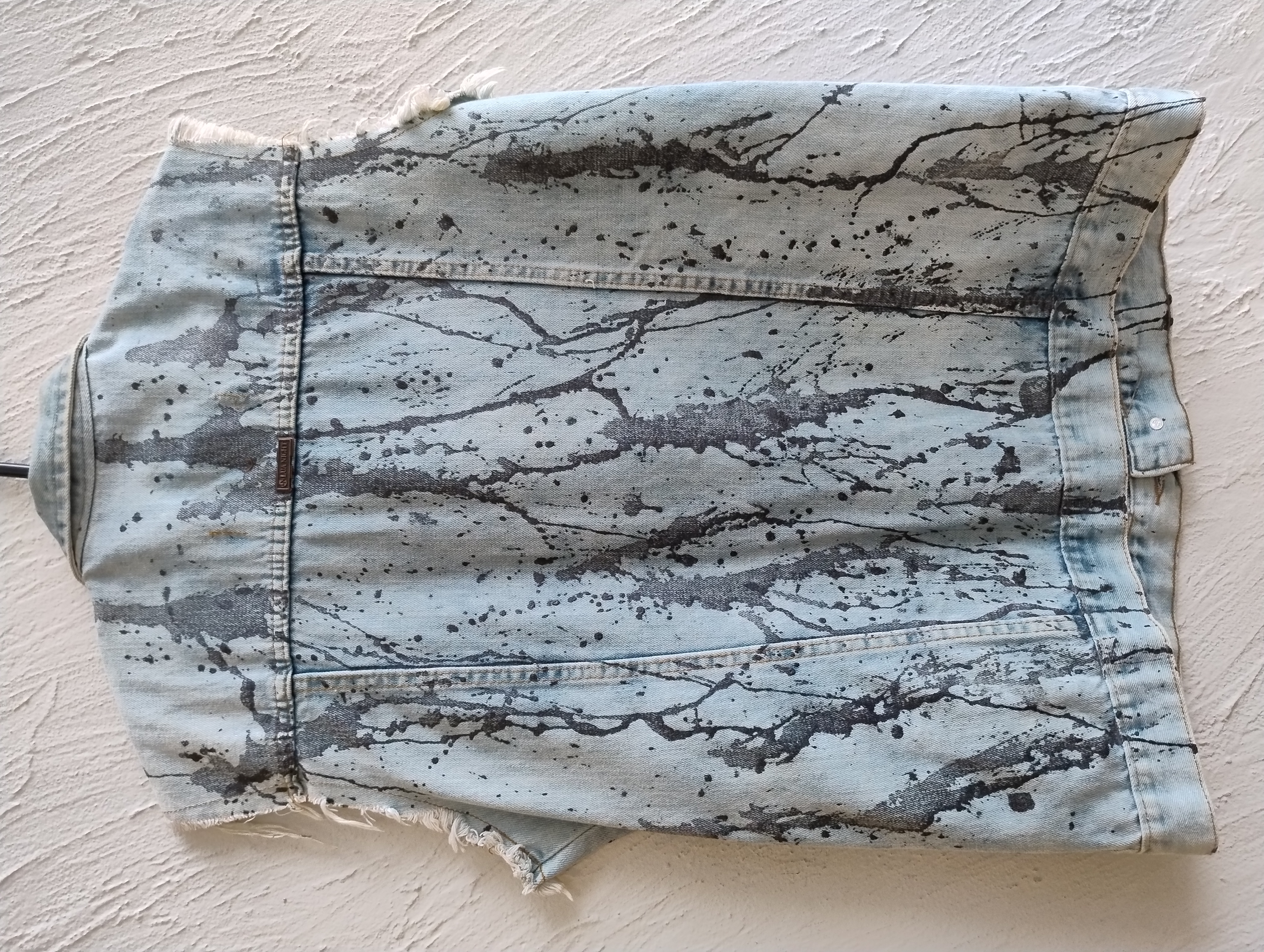 Colete Jeans Destroyed - GG