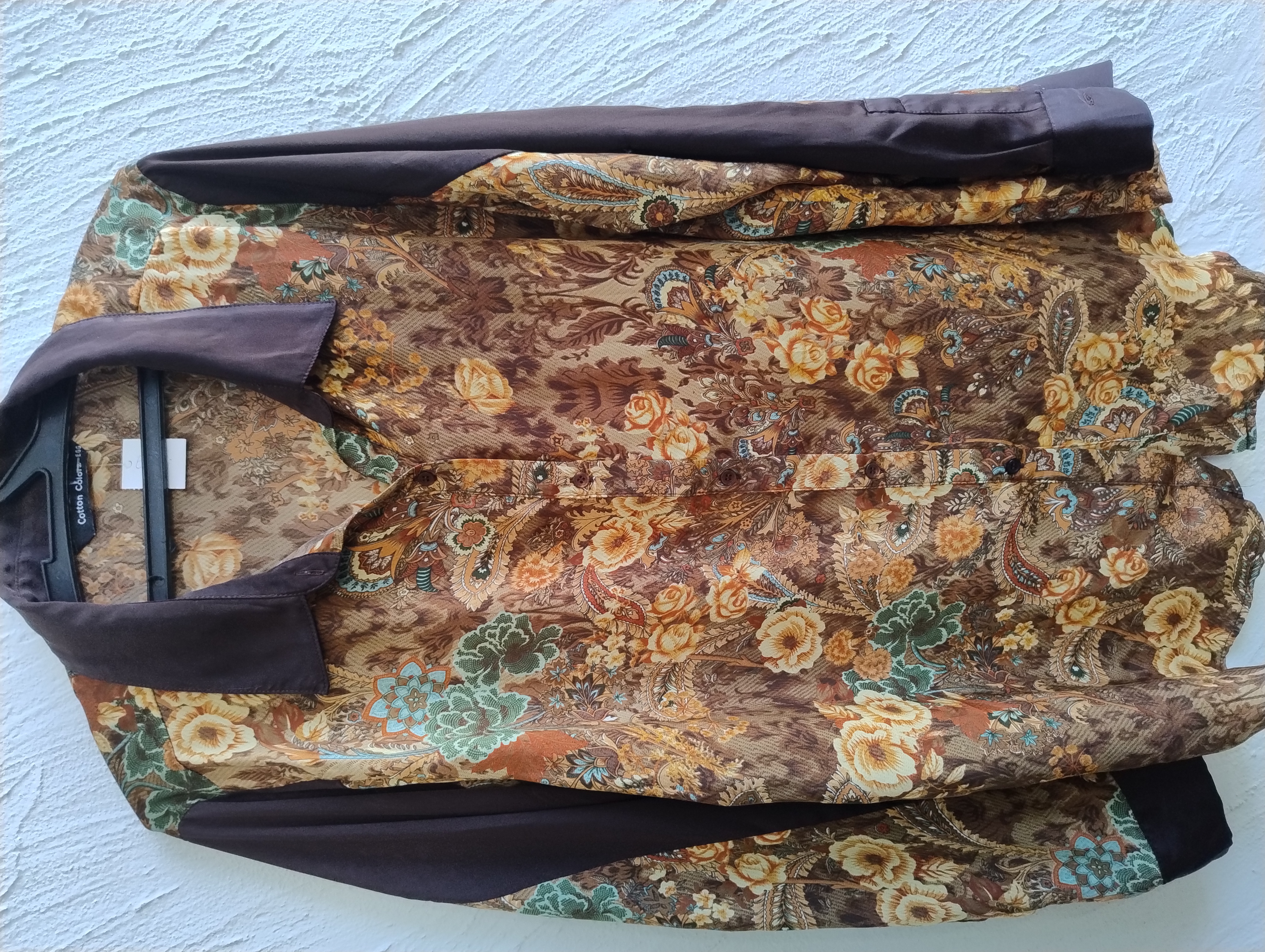 Camisa estampada vintage EGG