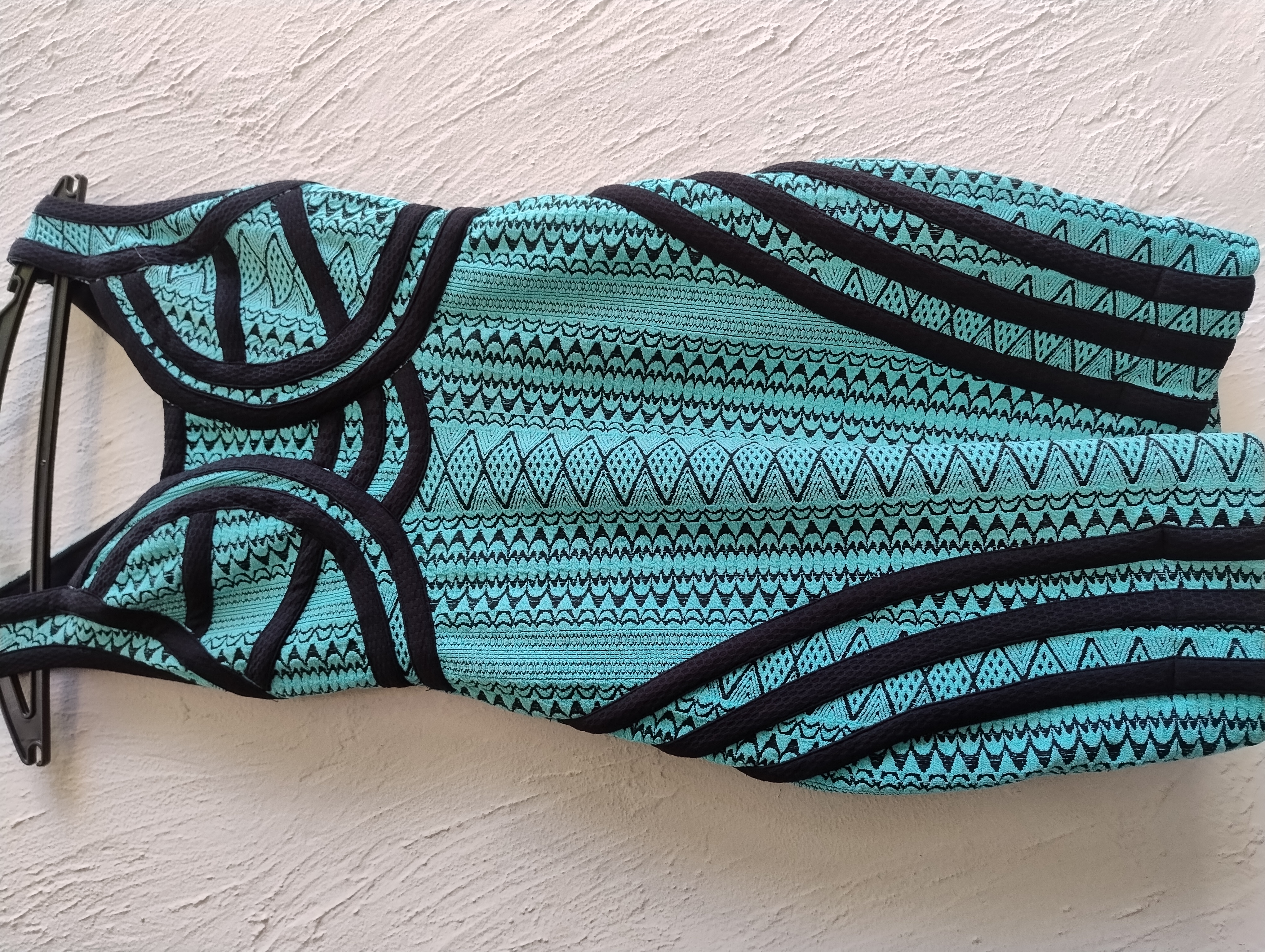 Vestido estampado azul