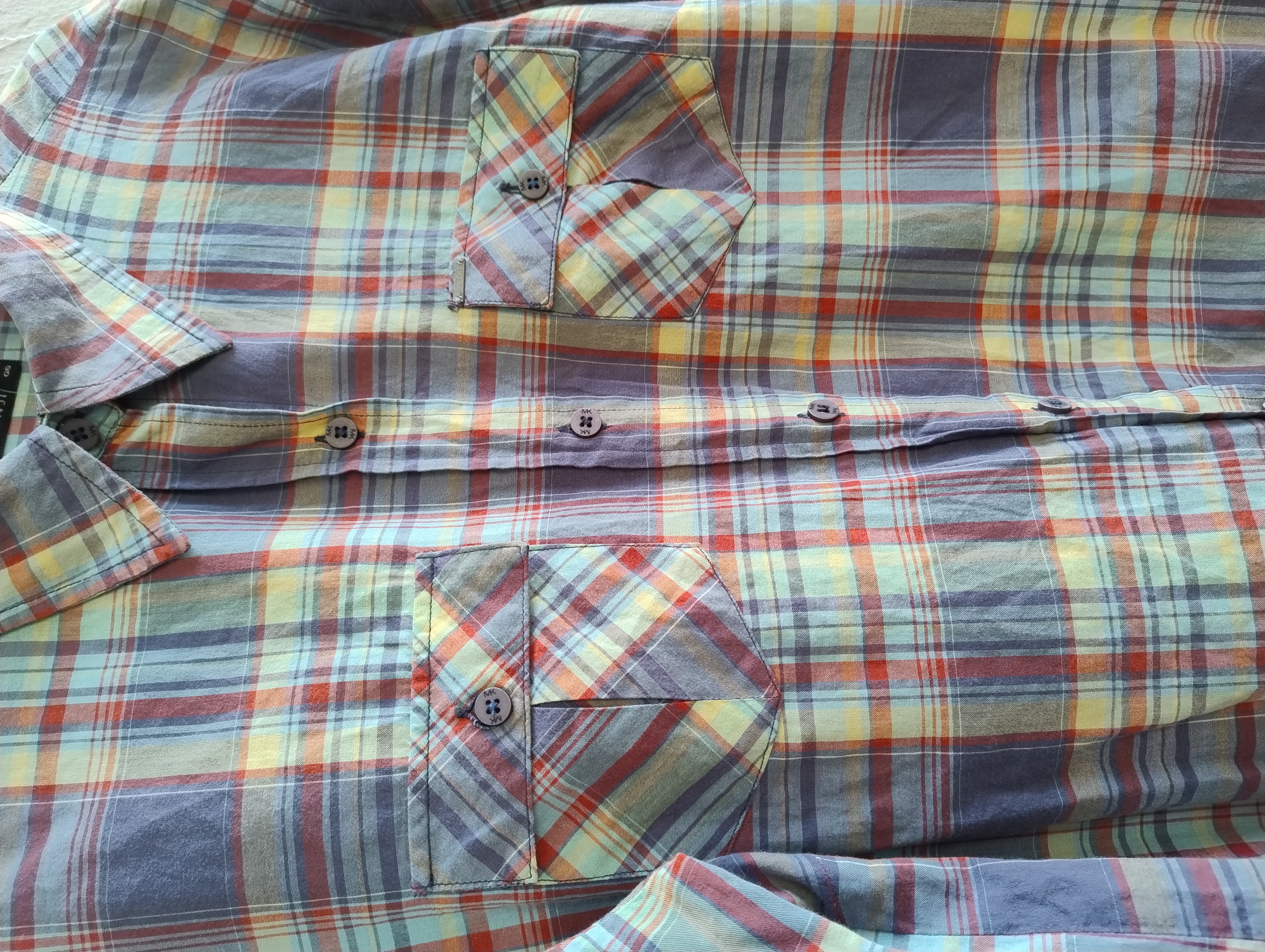 Camisa xadrez feminina GG 