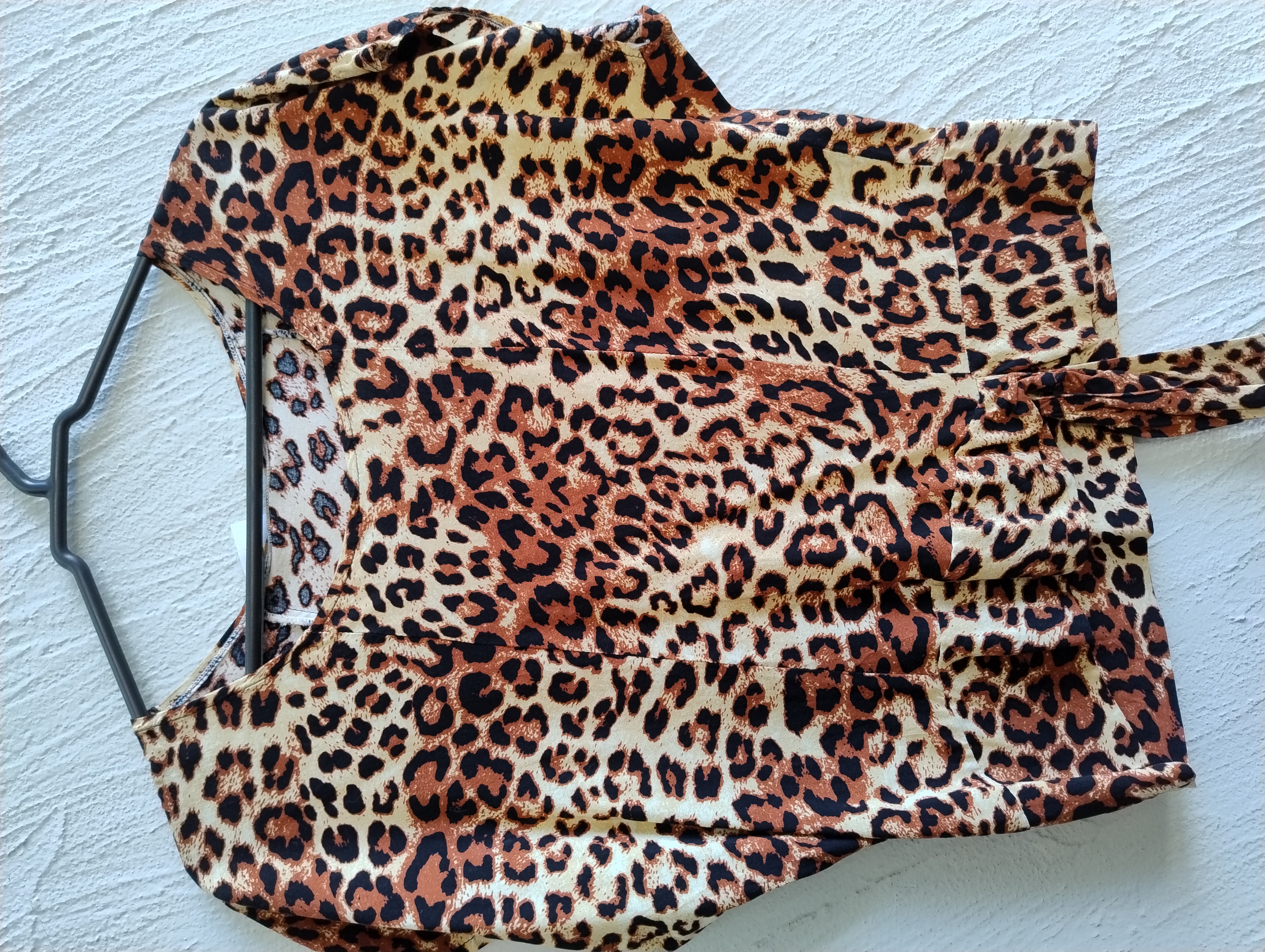 Blusa feminina animal print, P