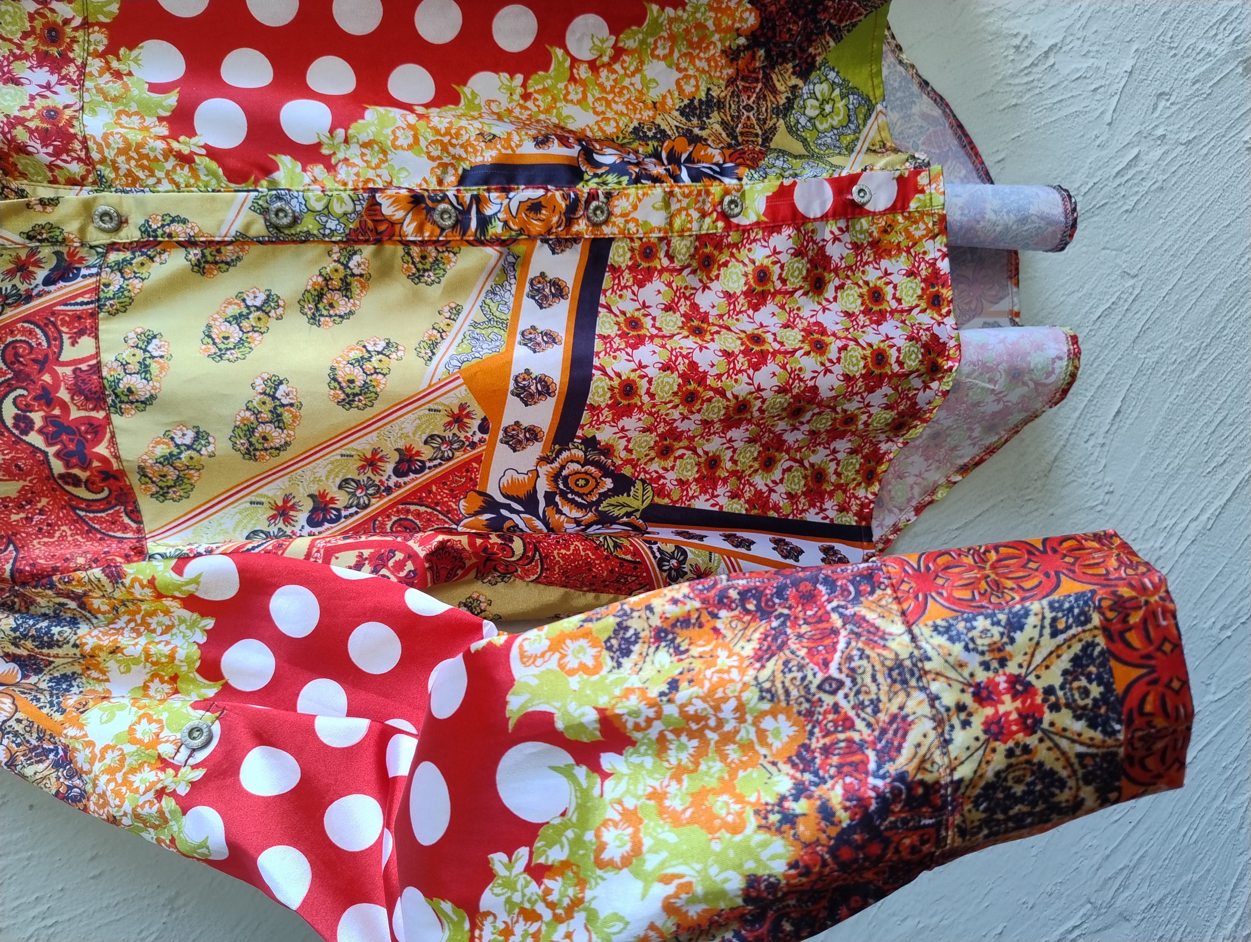 Camisa estampada feminina G 