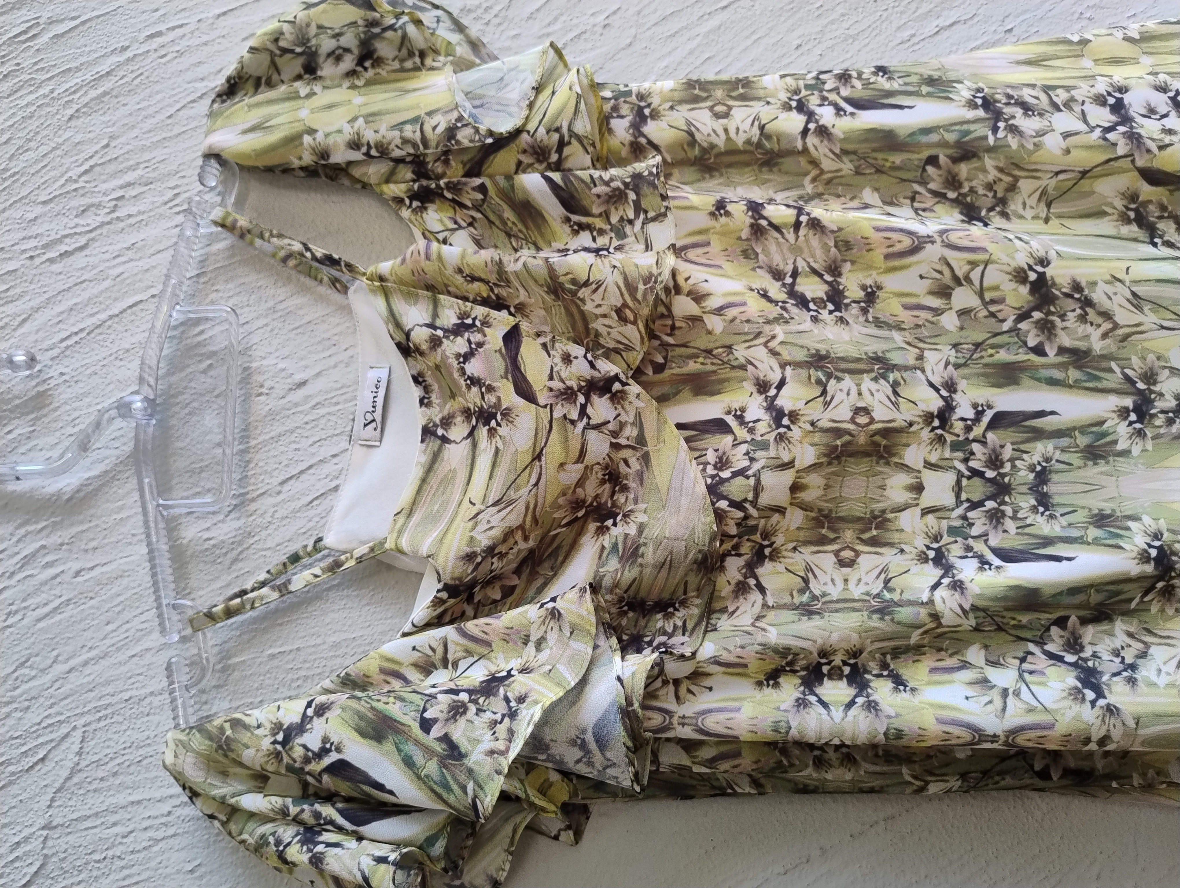 Vestido estampado feminino