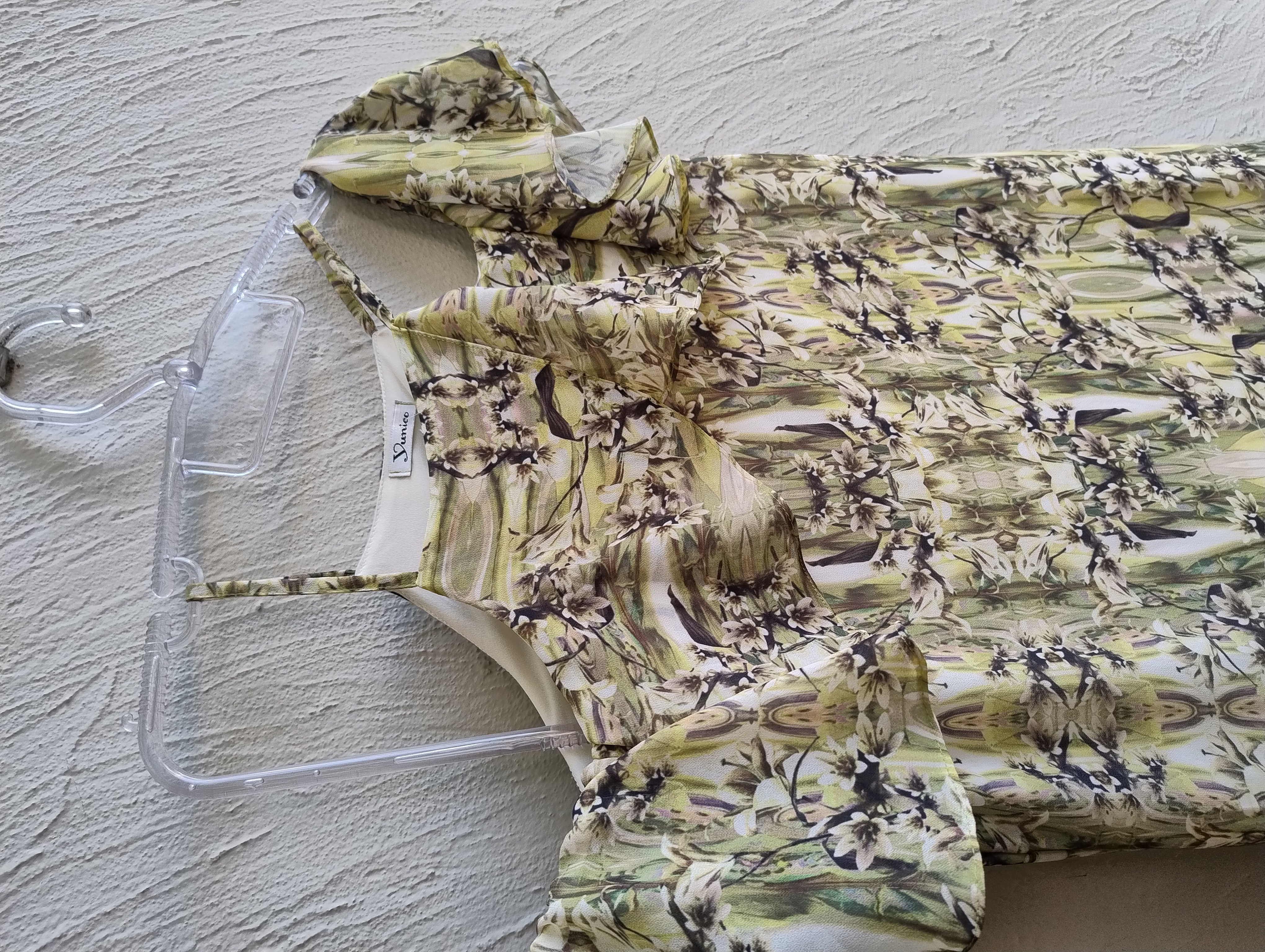 Vestido estampado feminino