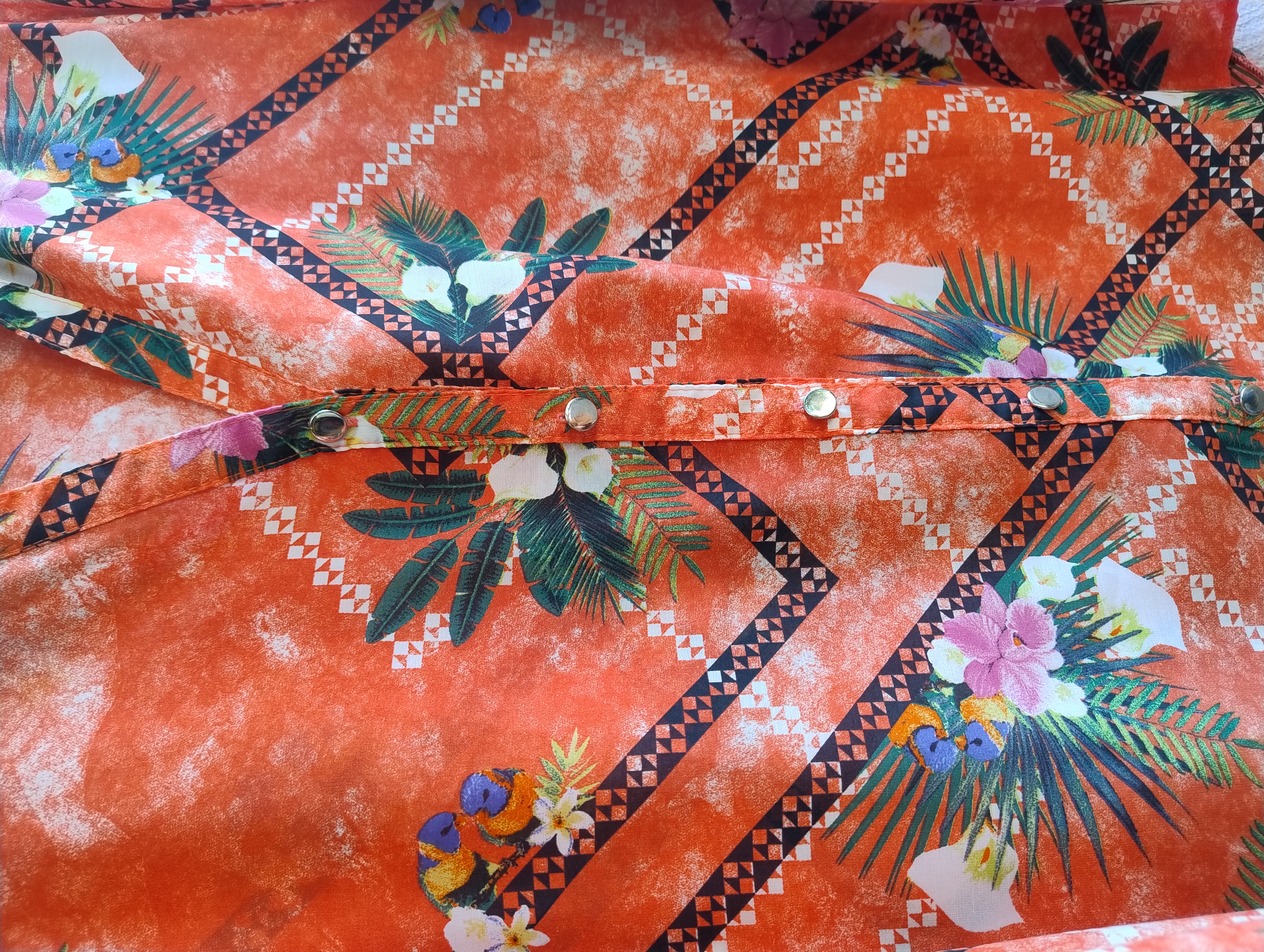 Camisa estampada feminina G