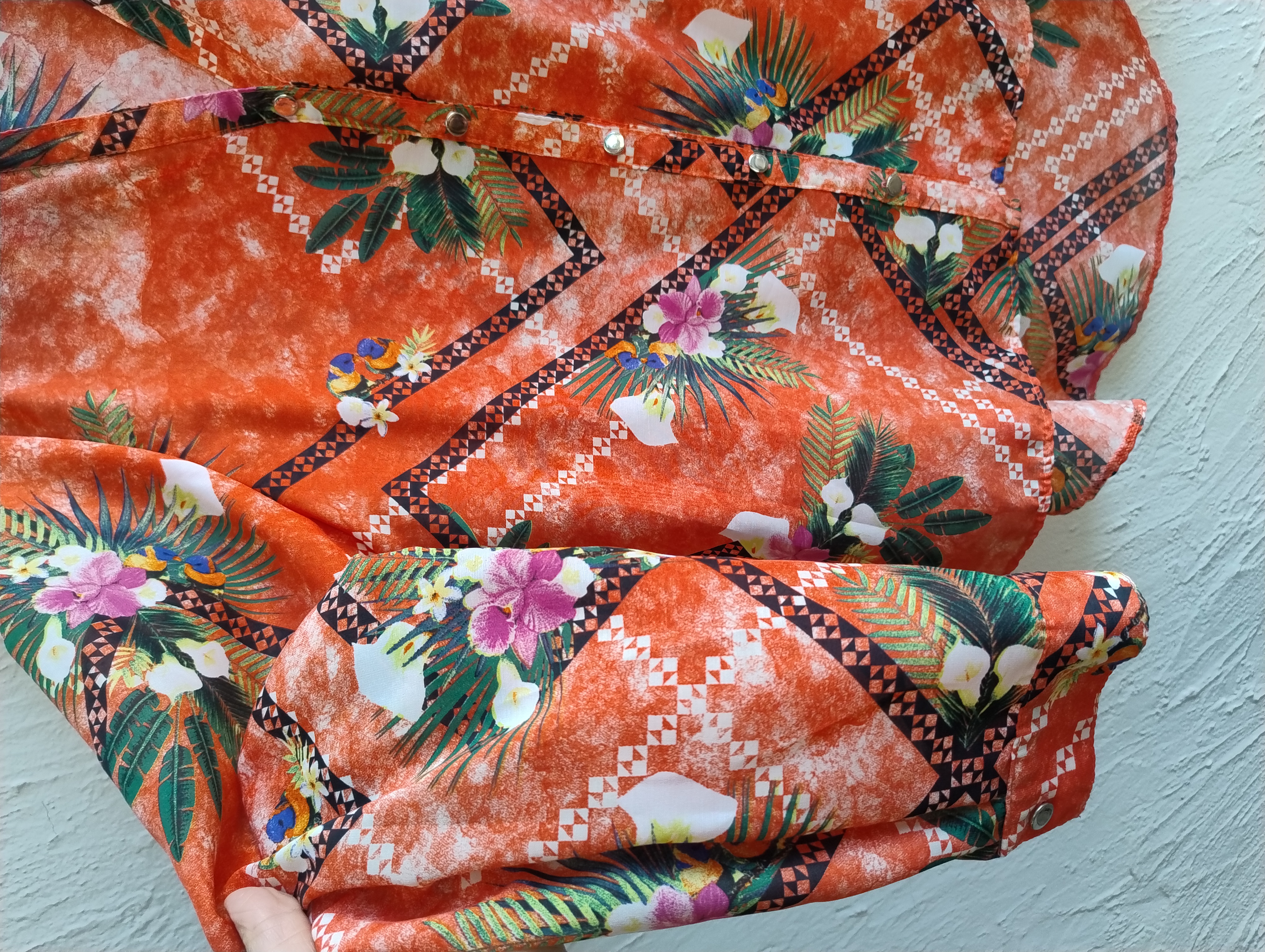 Camisa estampada feminina G