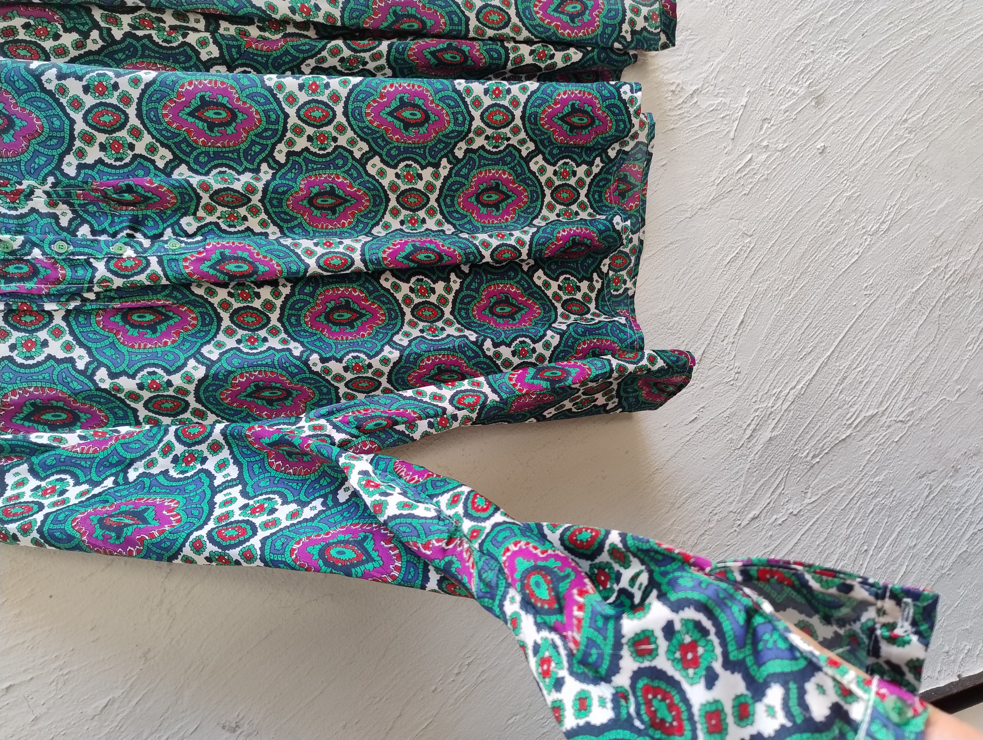 Blusa estampada colorida GG