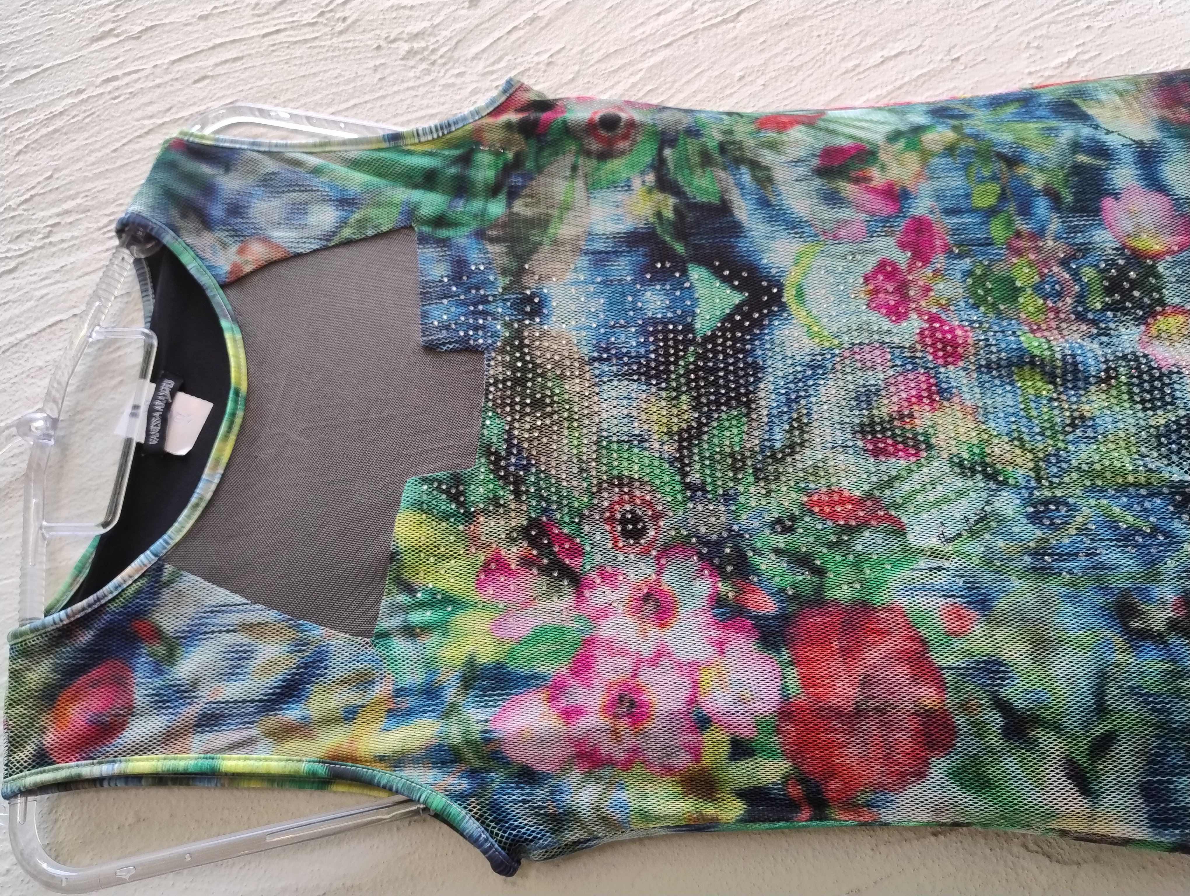 Vestido estampado feminino