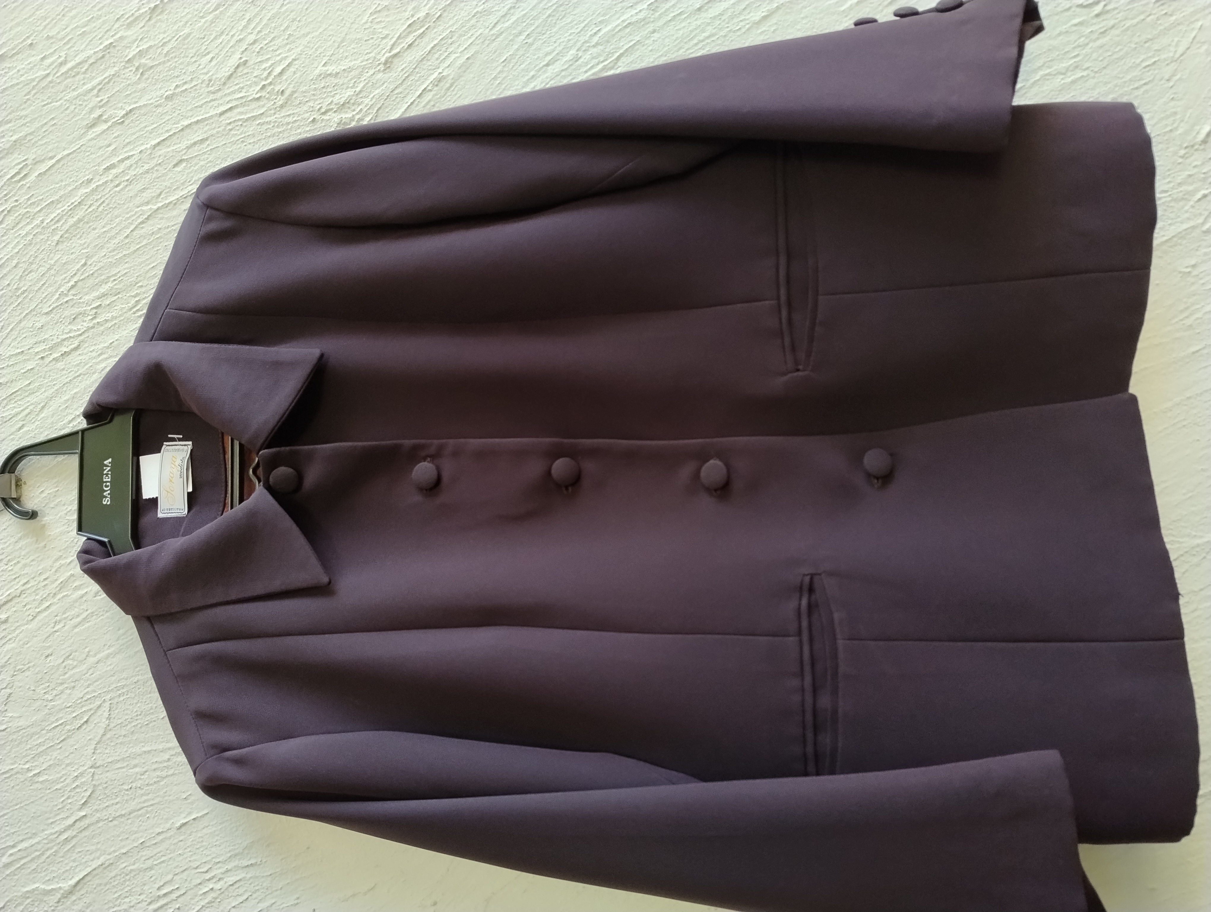 Blazer feminino roxo -M