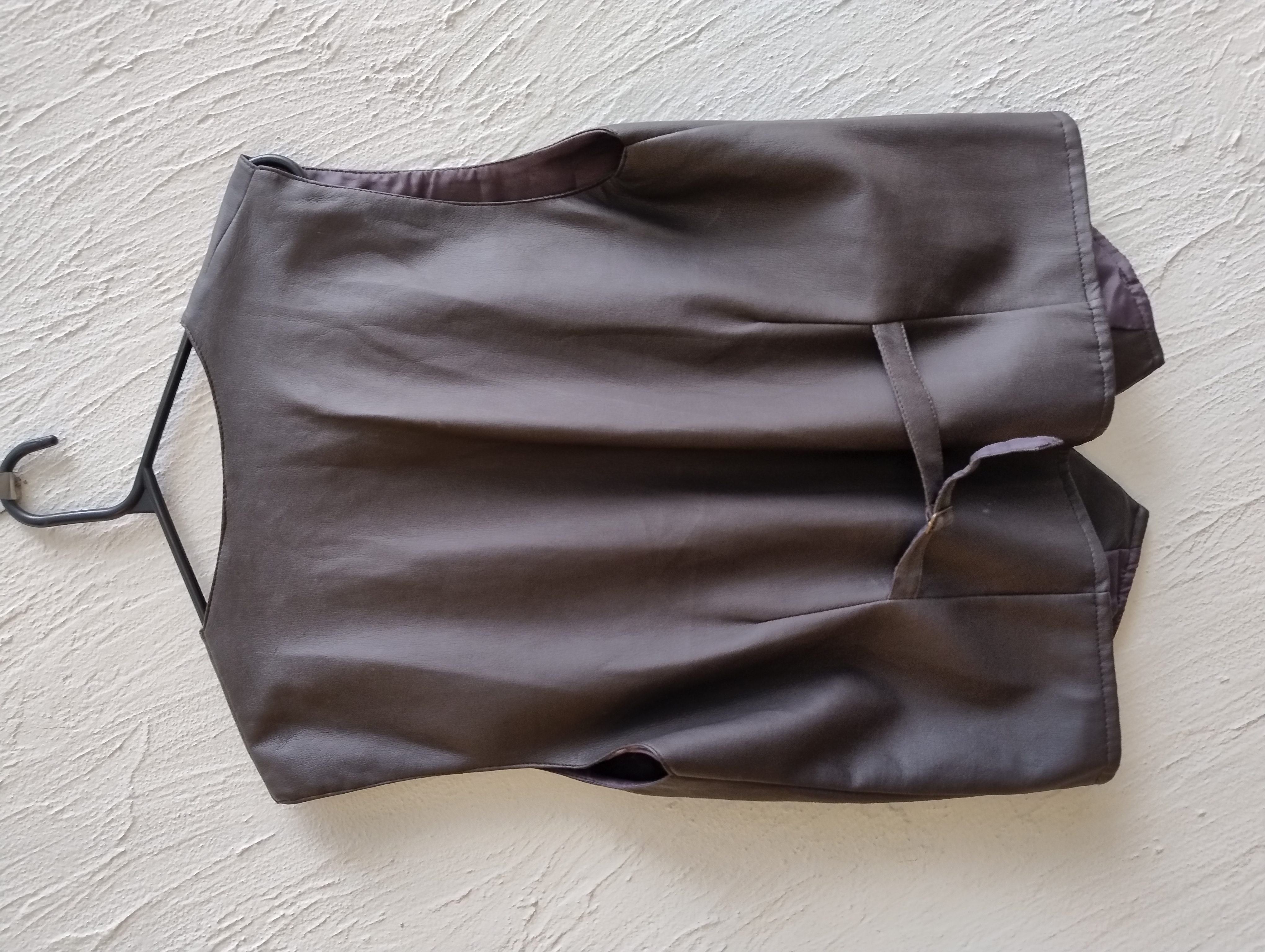 Colete social masculino marrom