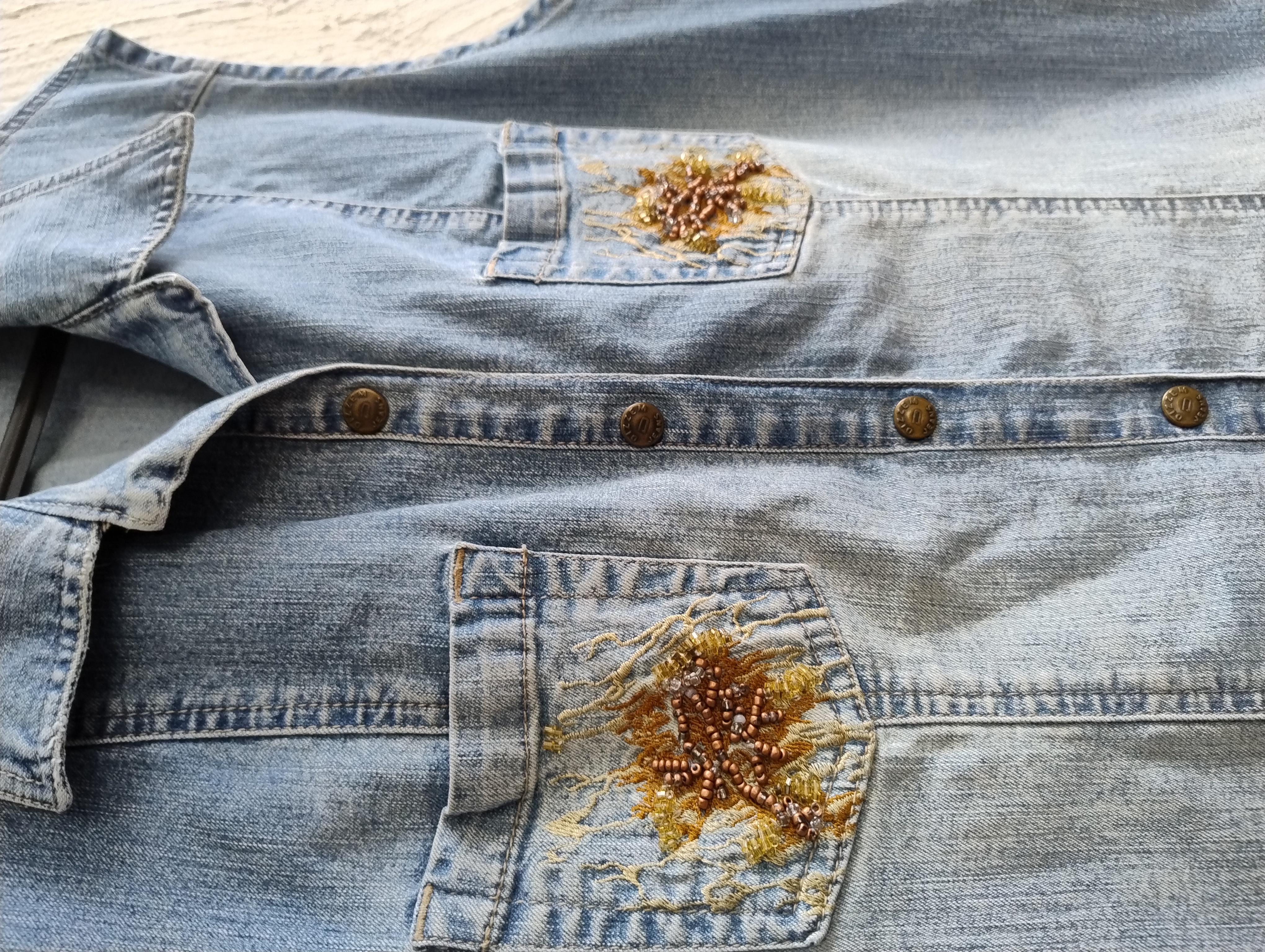 Colete Jeans Feminino -52(GG)