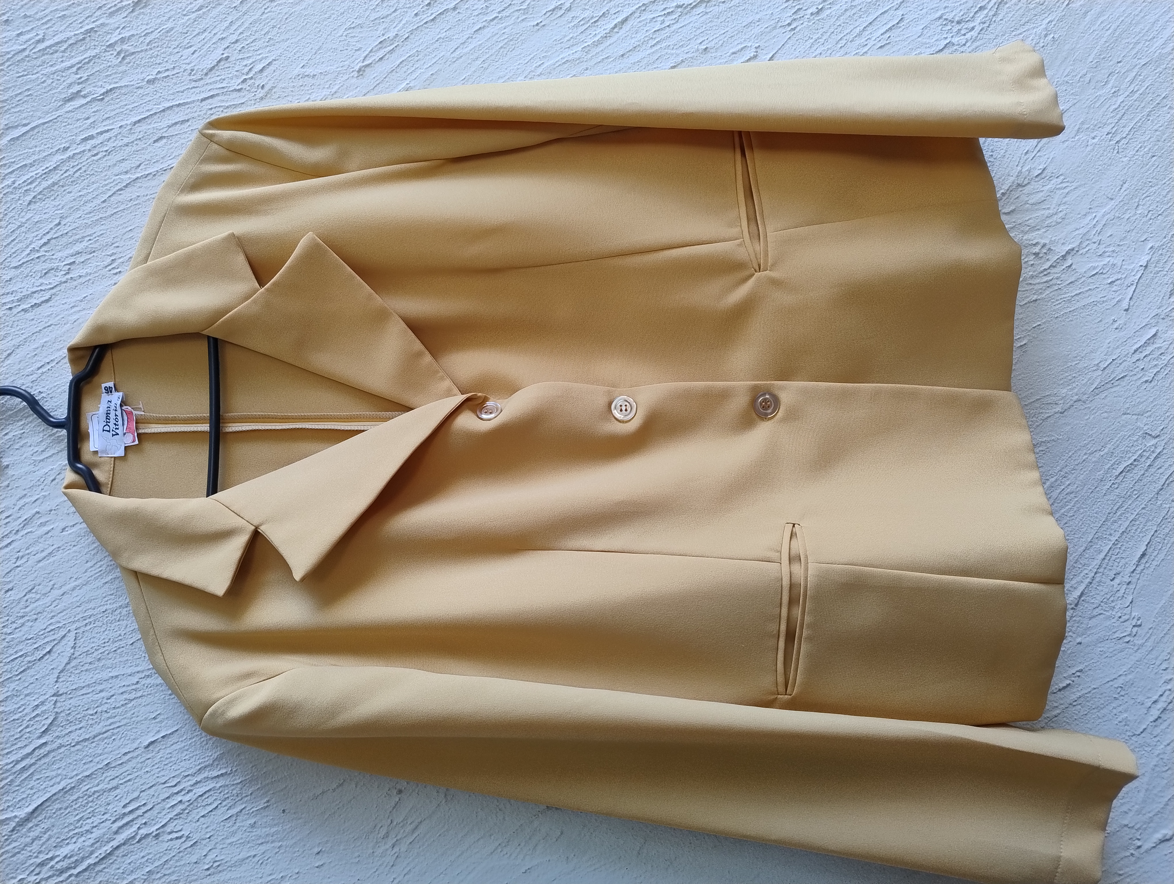 Blazer amarelo feminino -46