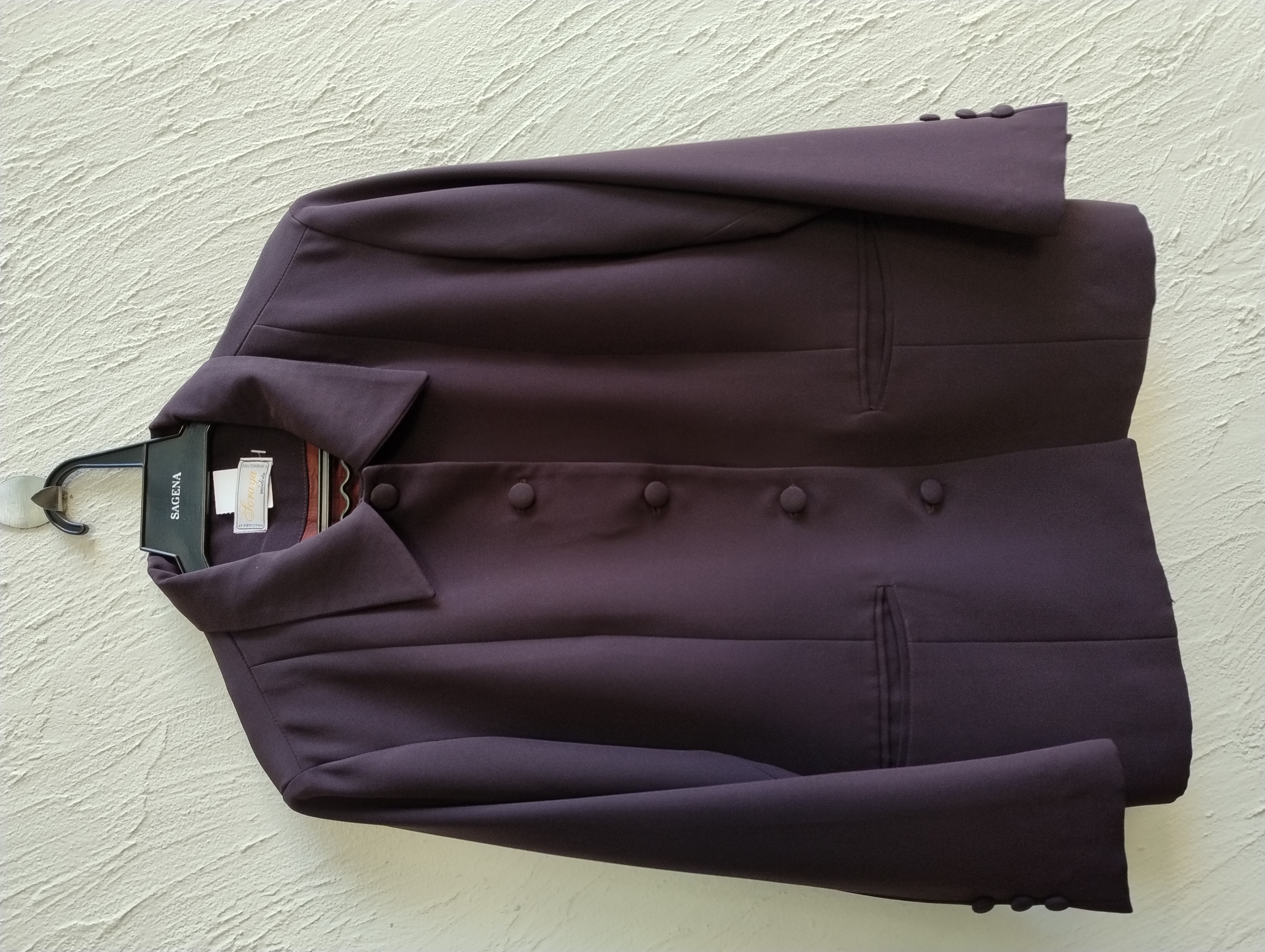 Blazer feminino roxo -M