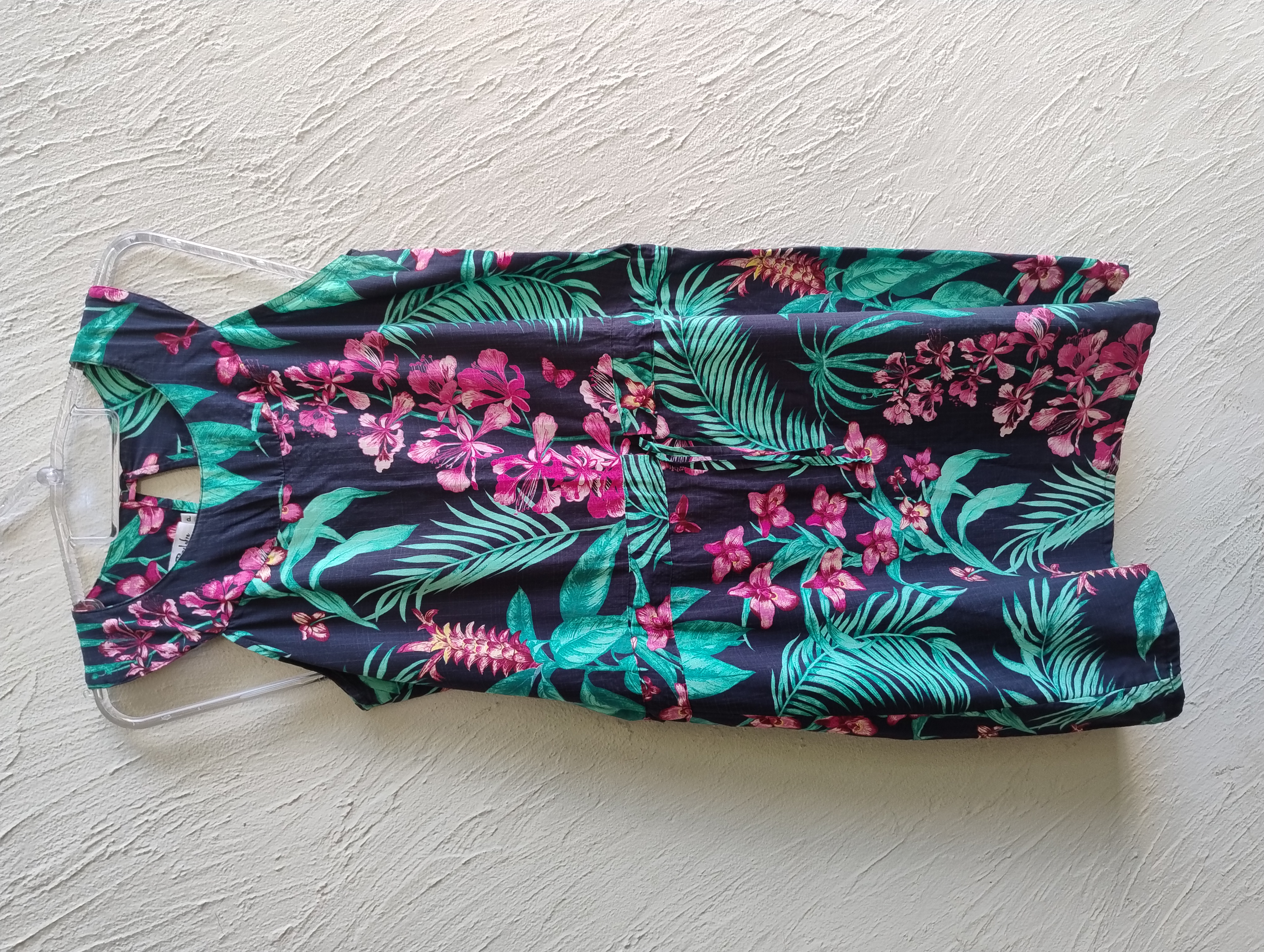 Vestido floral feminino