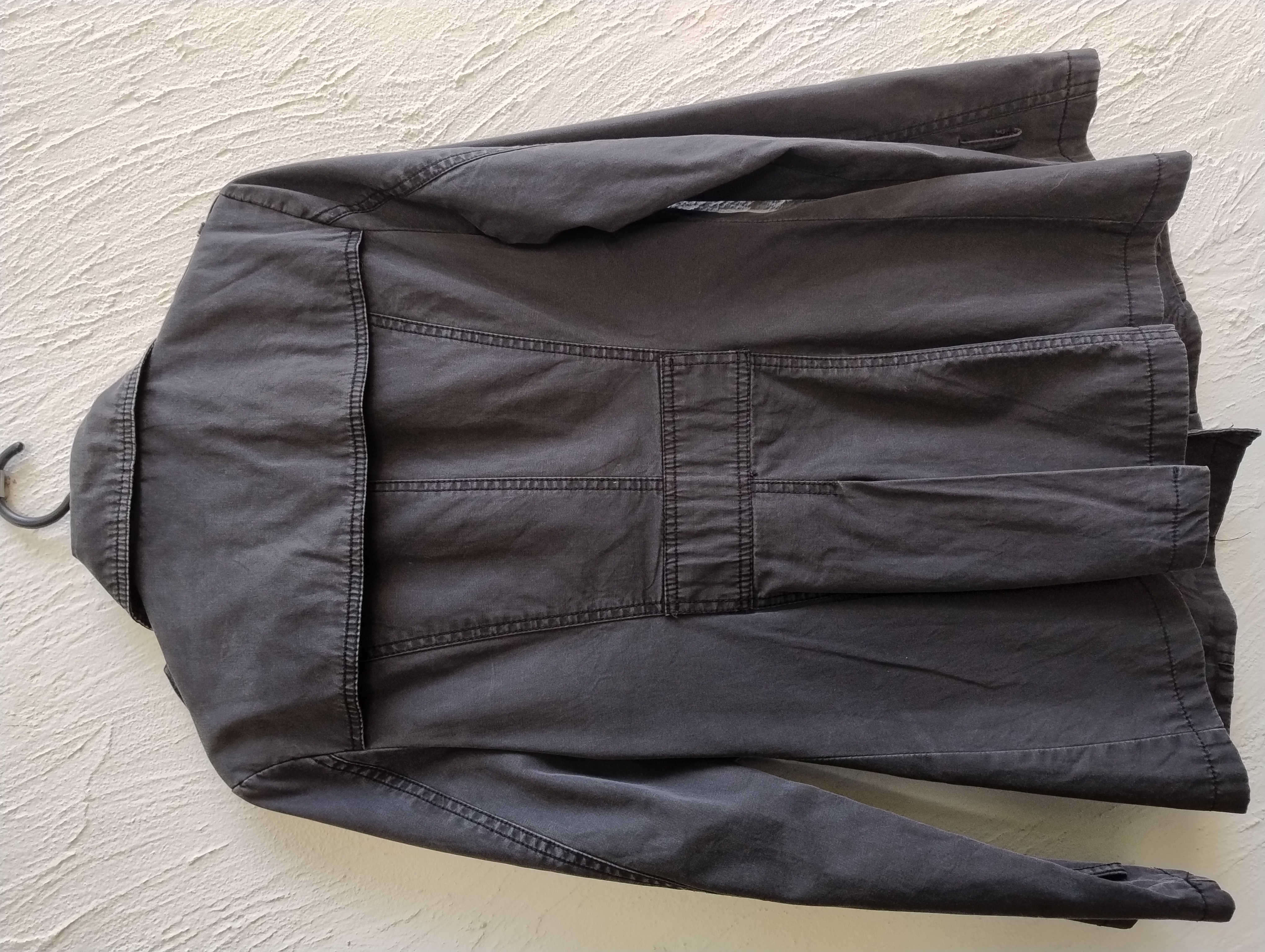 Casaco trench coat preto -,P