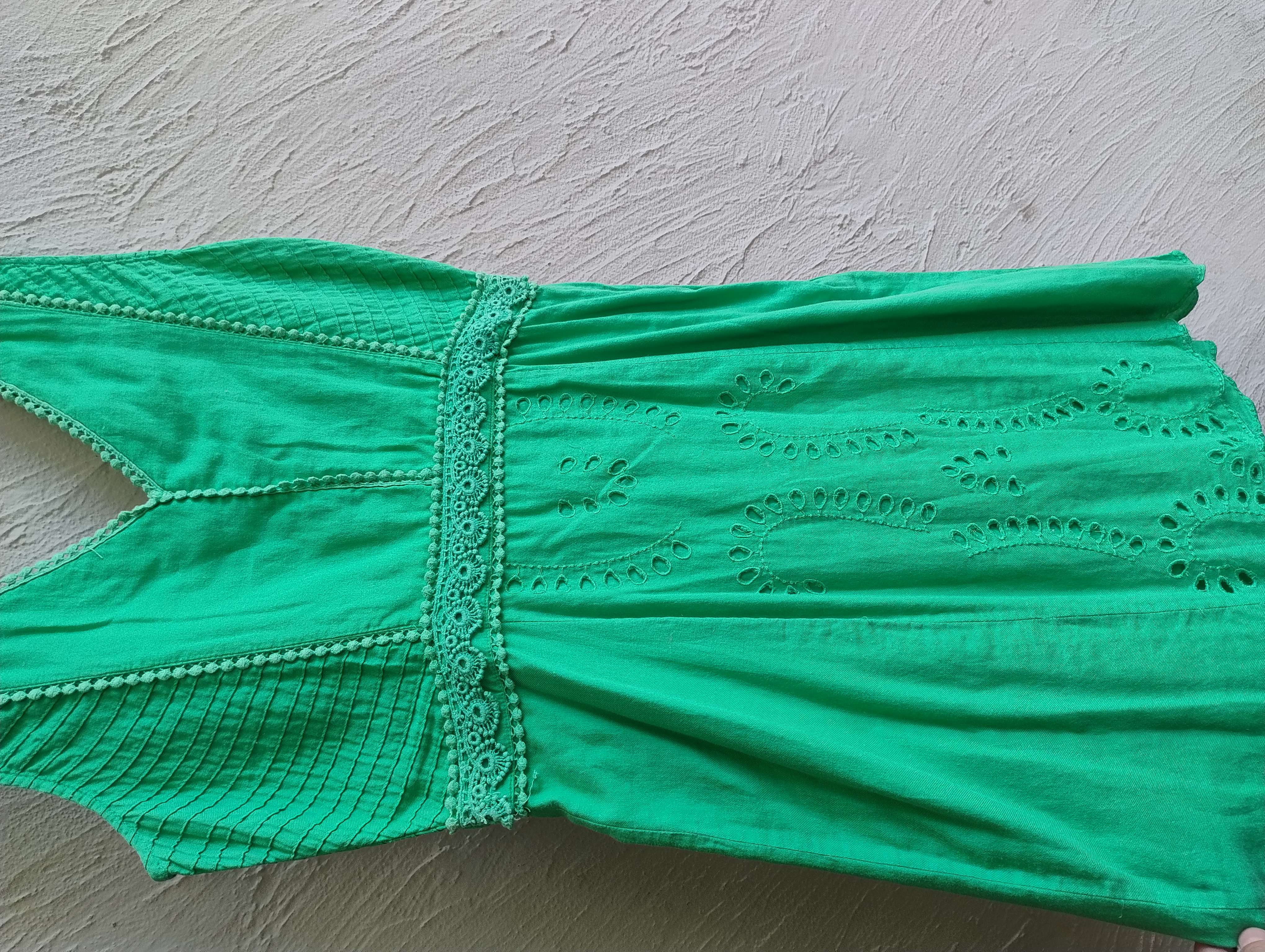 Vestido verde feminino