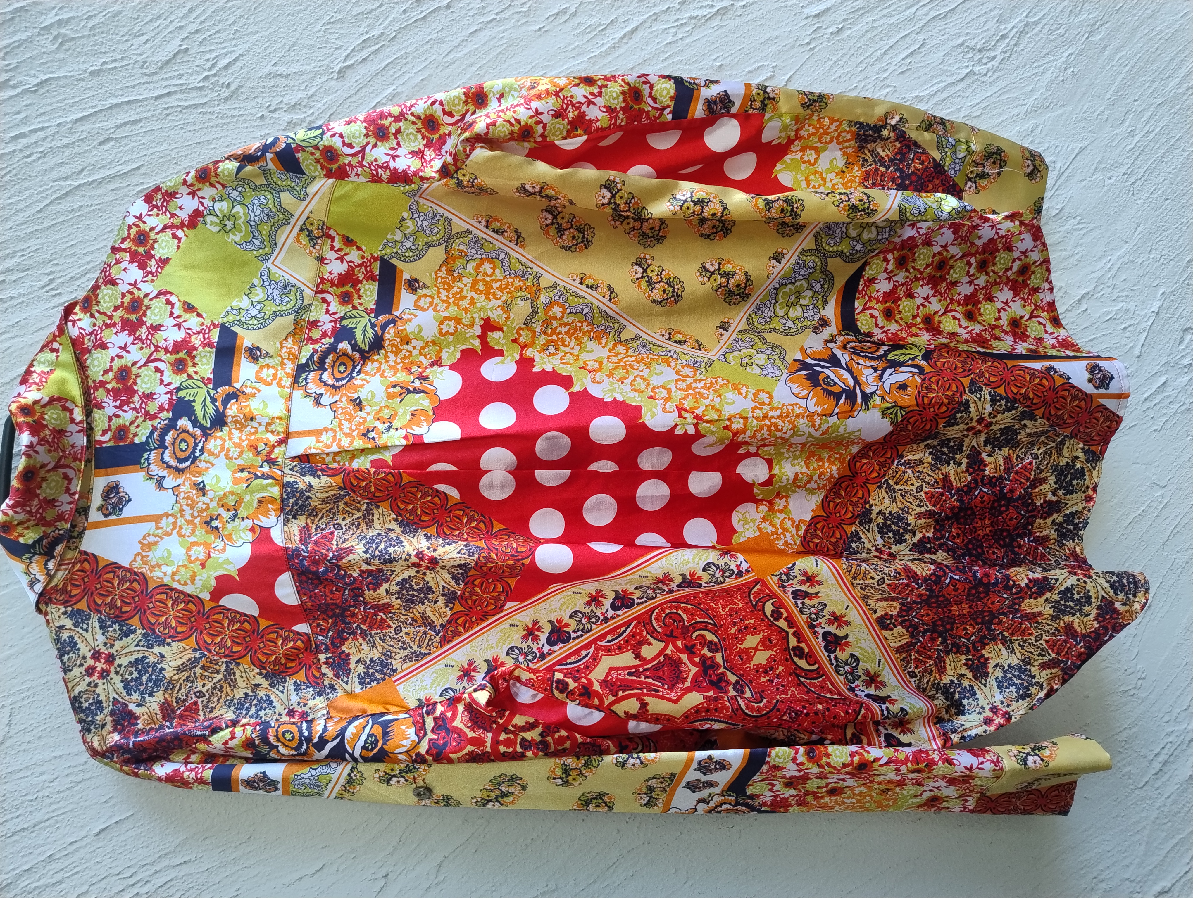 Camisa estampada feminina G 