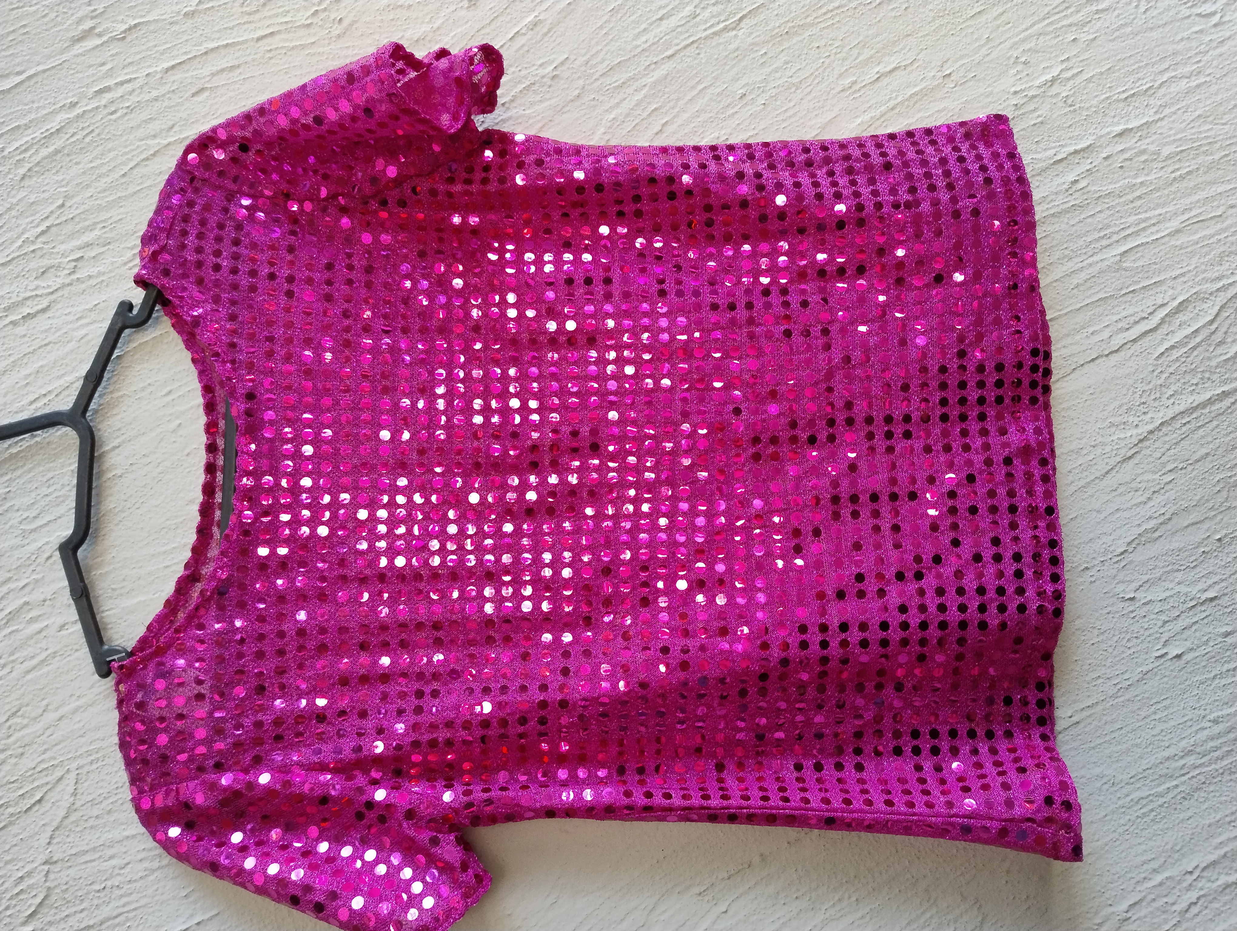 Blusa de Lantejoulas Rosa, P