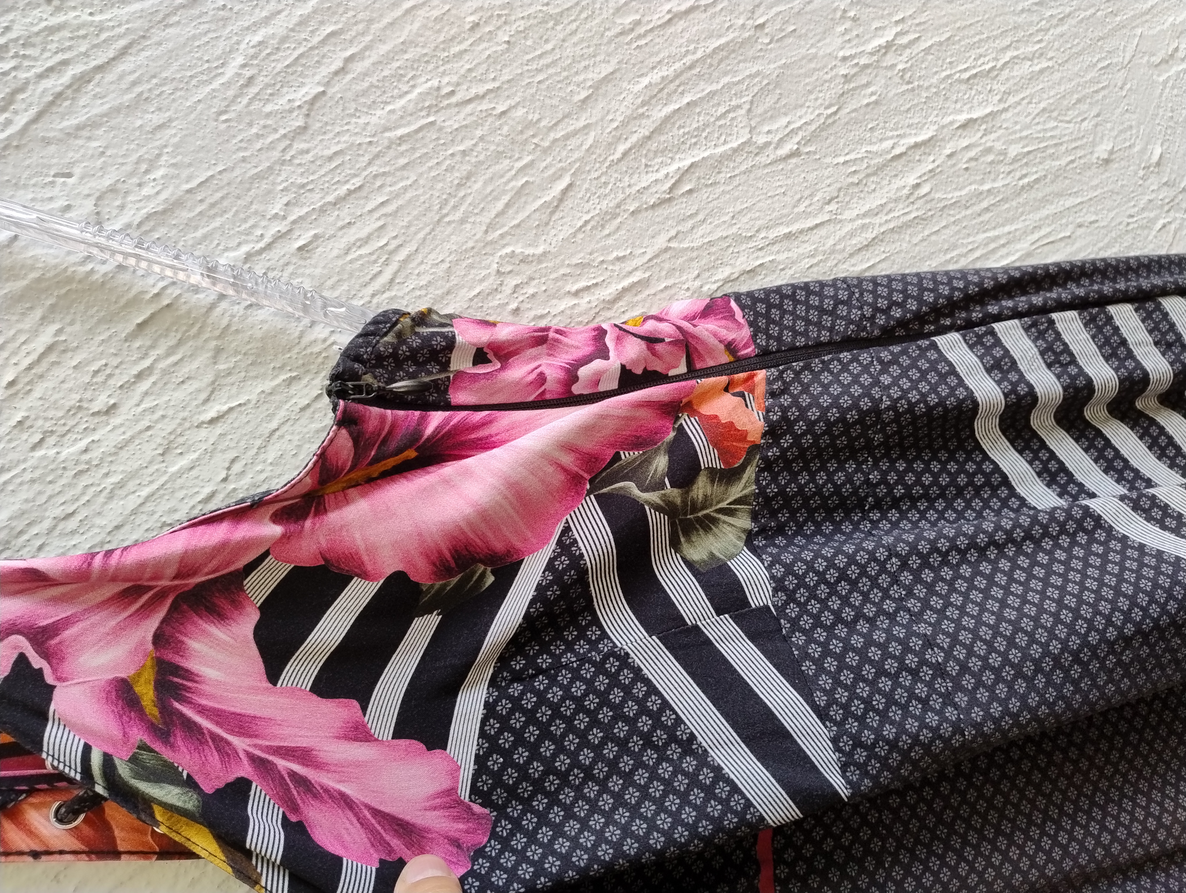 Vestido longo estampado