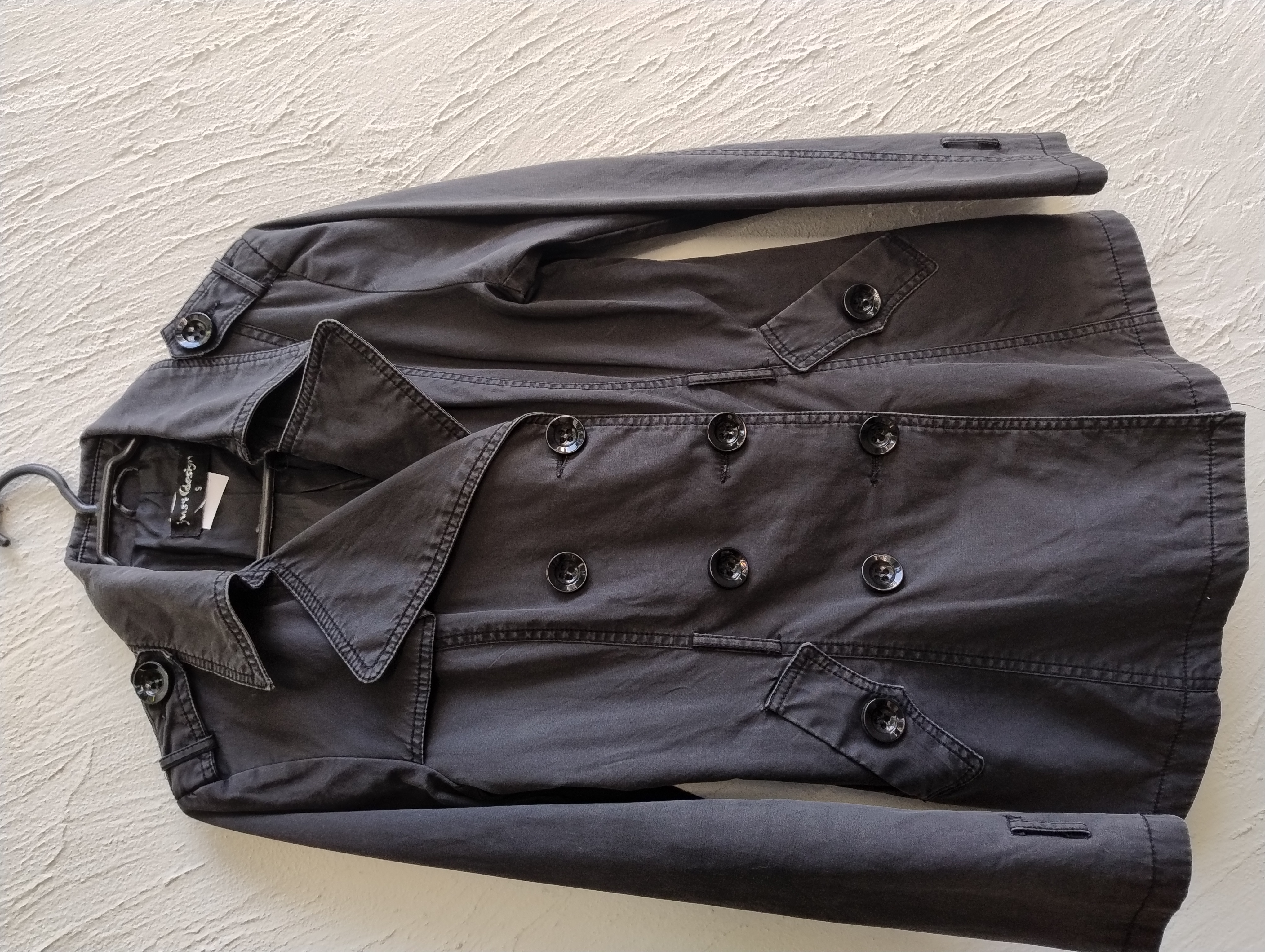 Casaco trench coat preto -,P