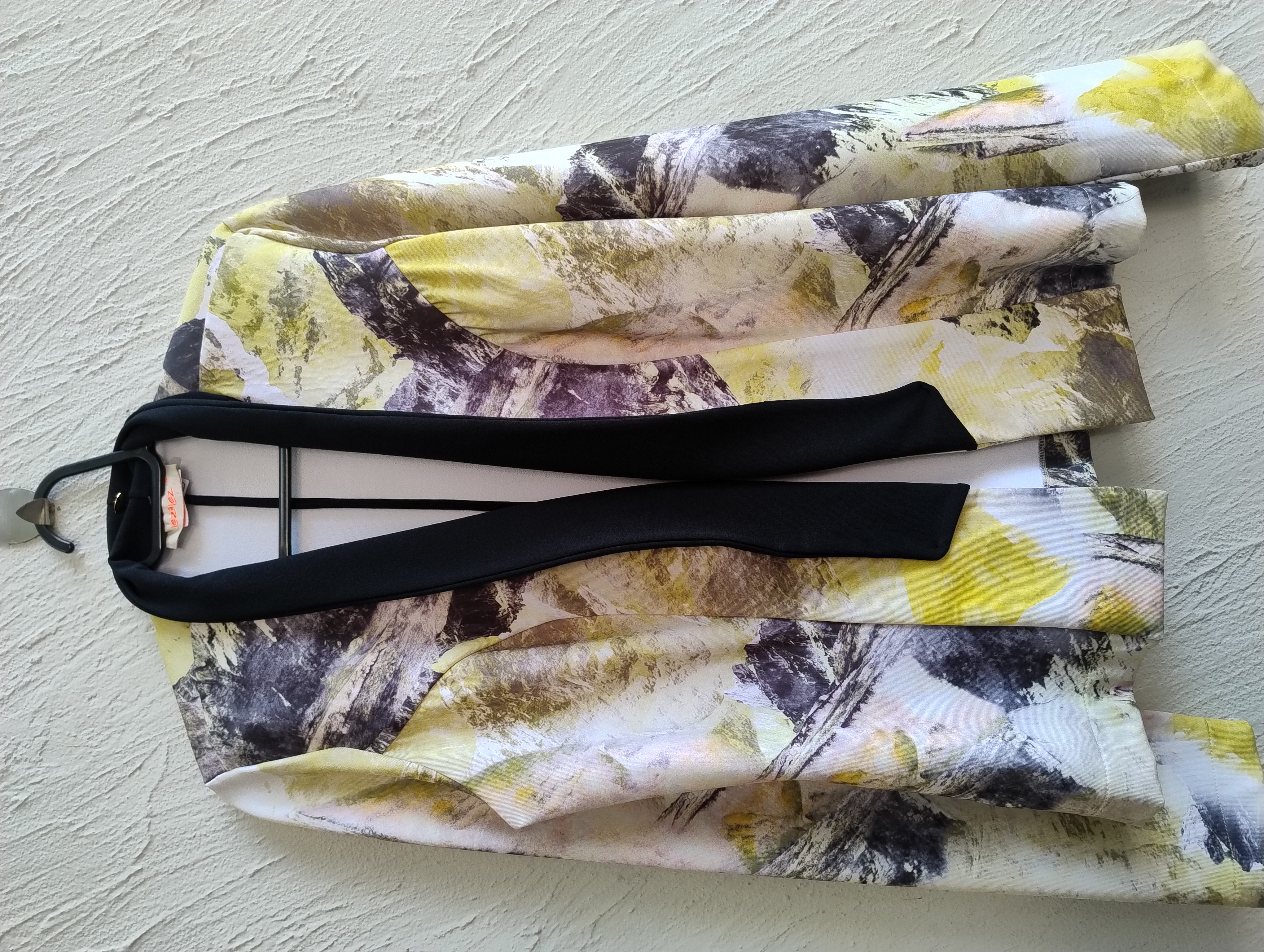 Blazer feminino estampado -M