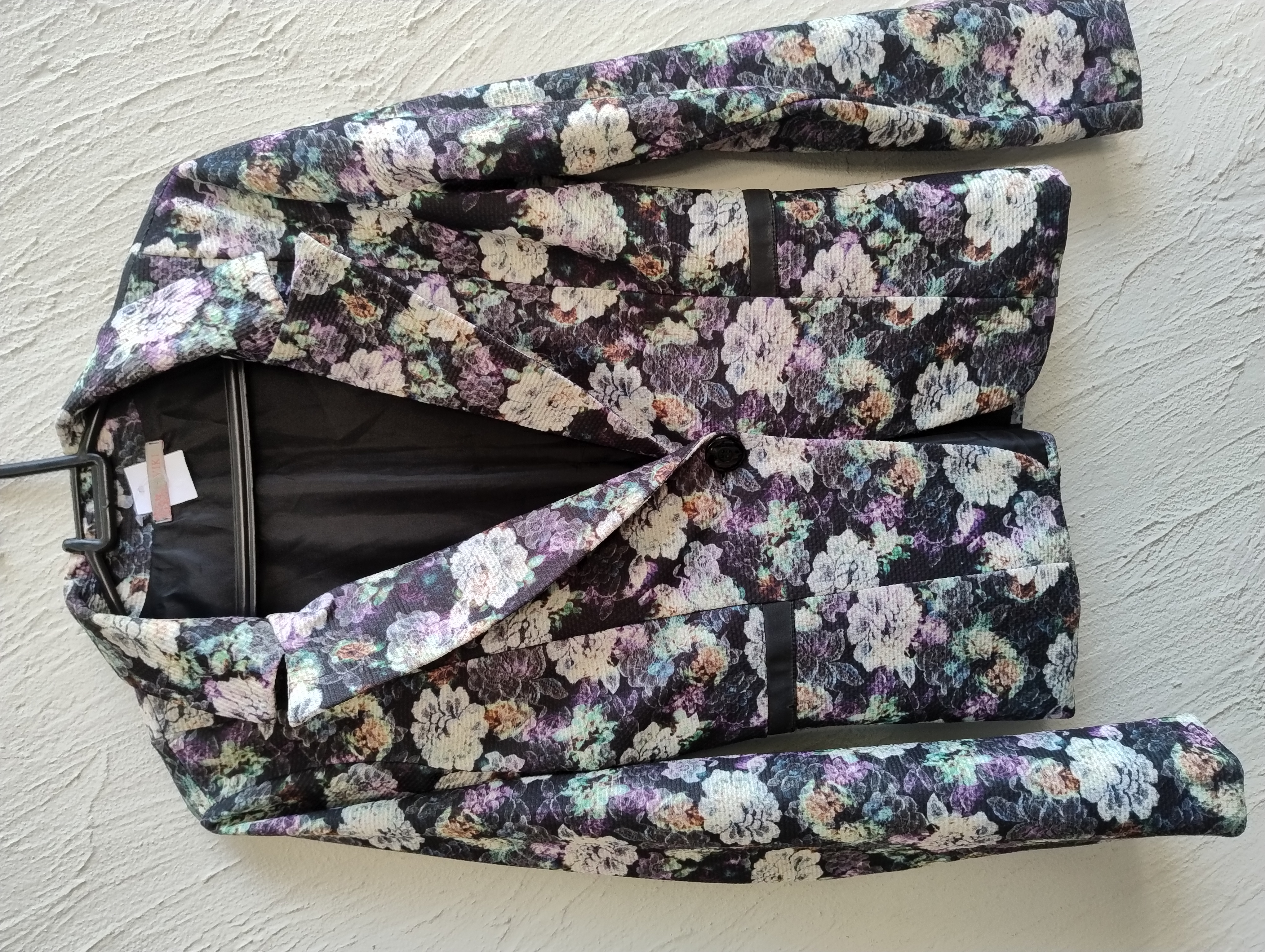 Blazer floral feminino - M