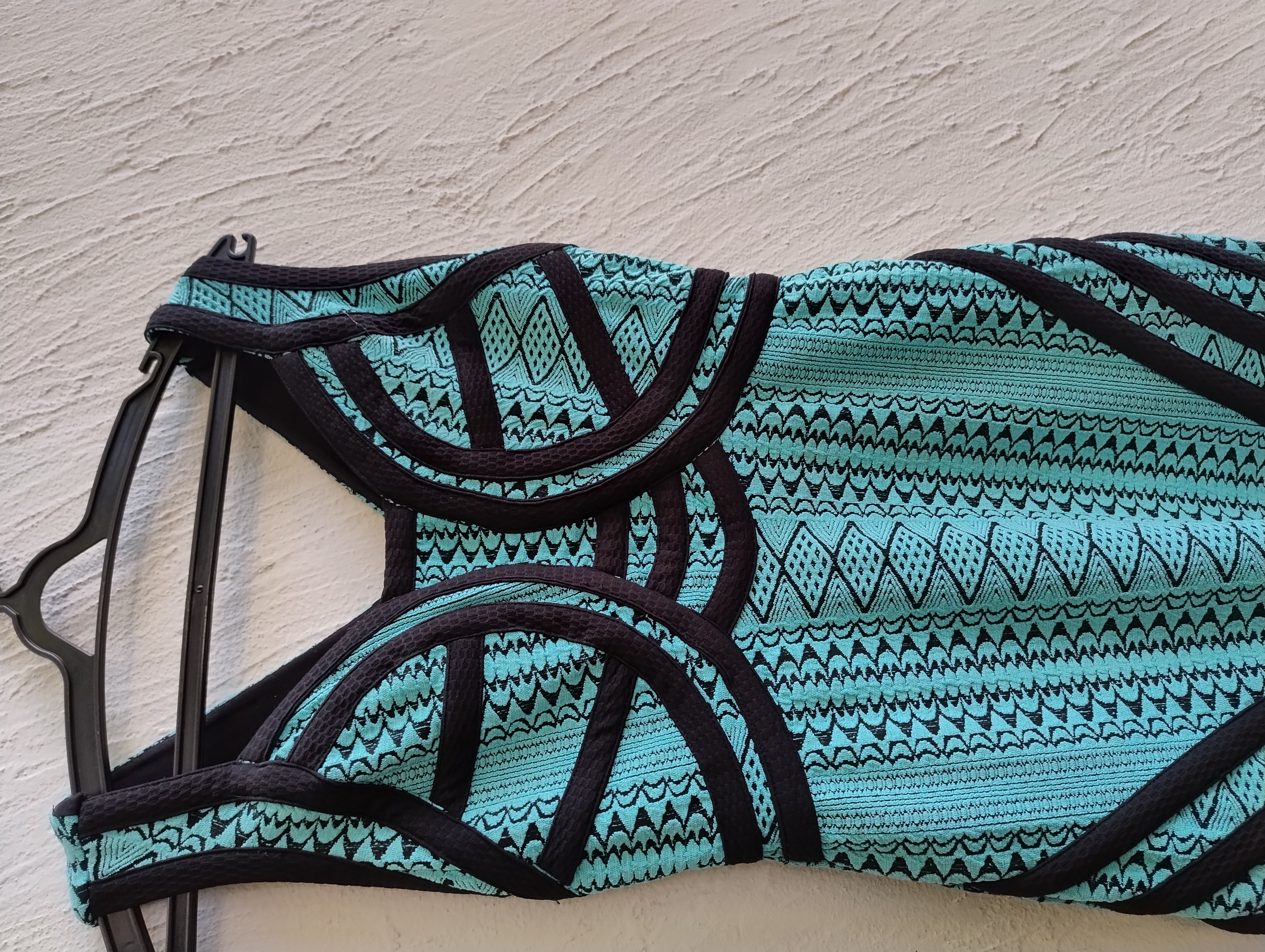 Vestido estampado azul