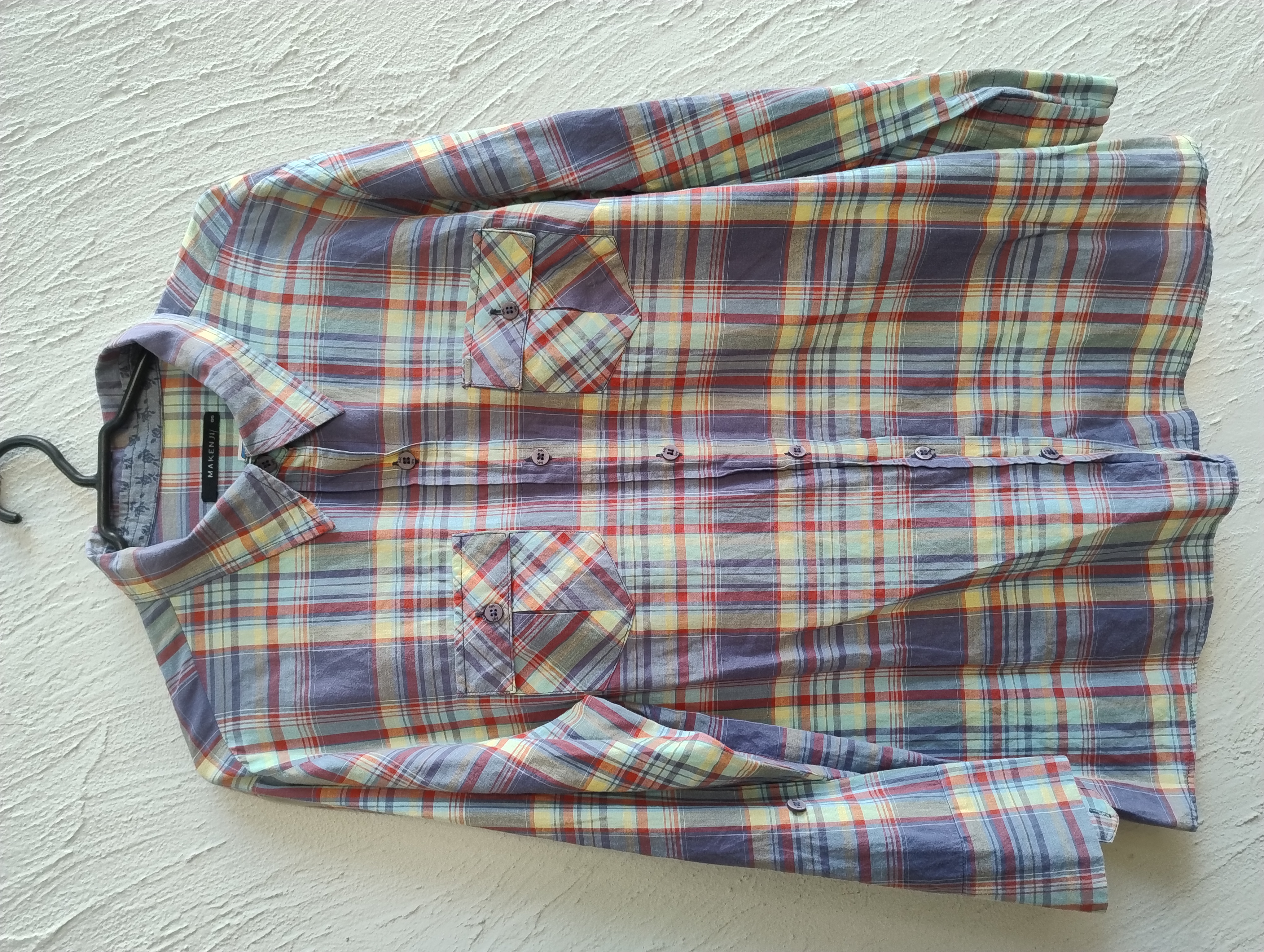 Camisa xadrez feminina GG 