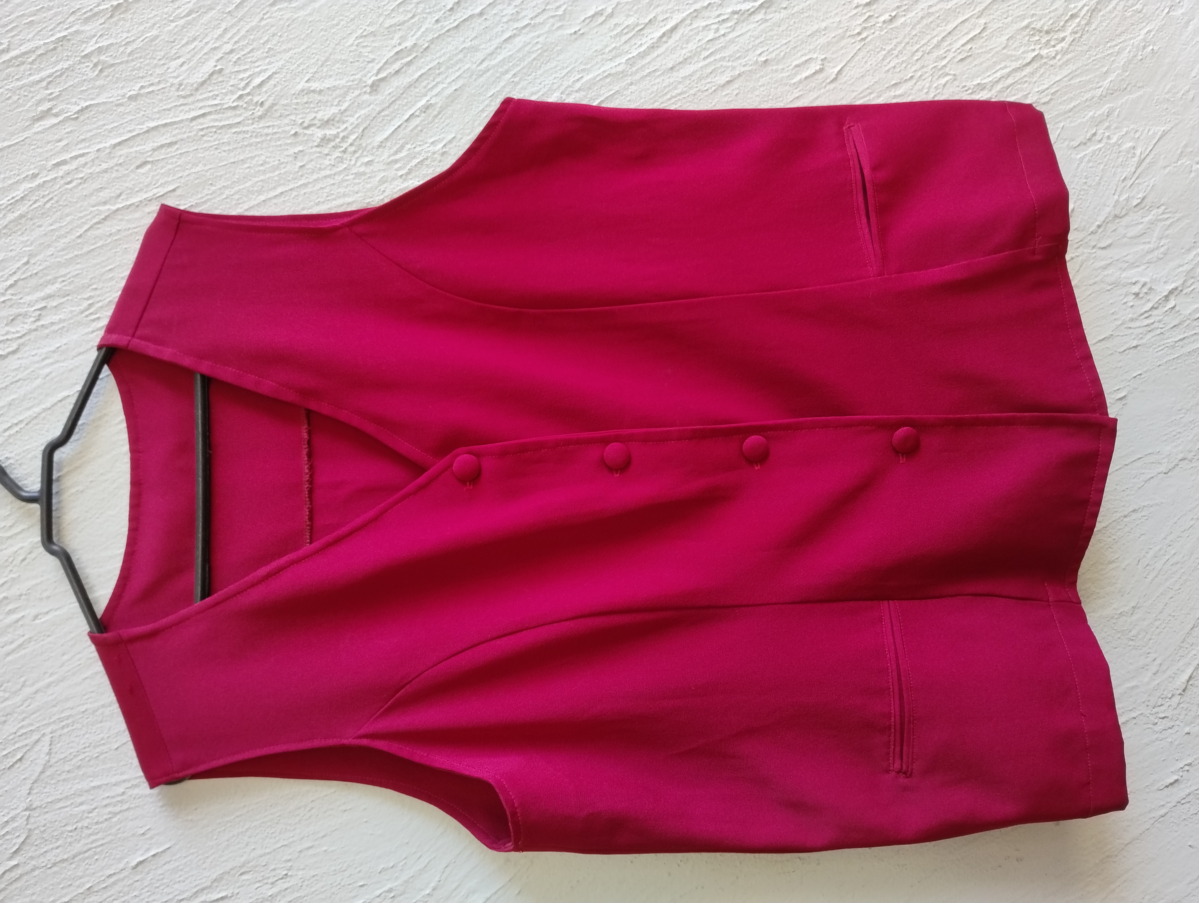 Colete feminino vermelho - G