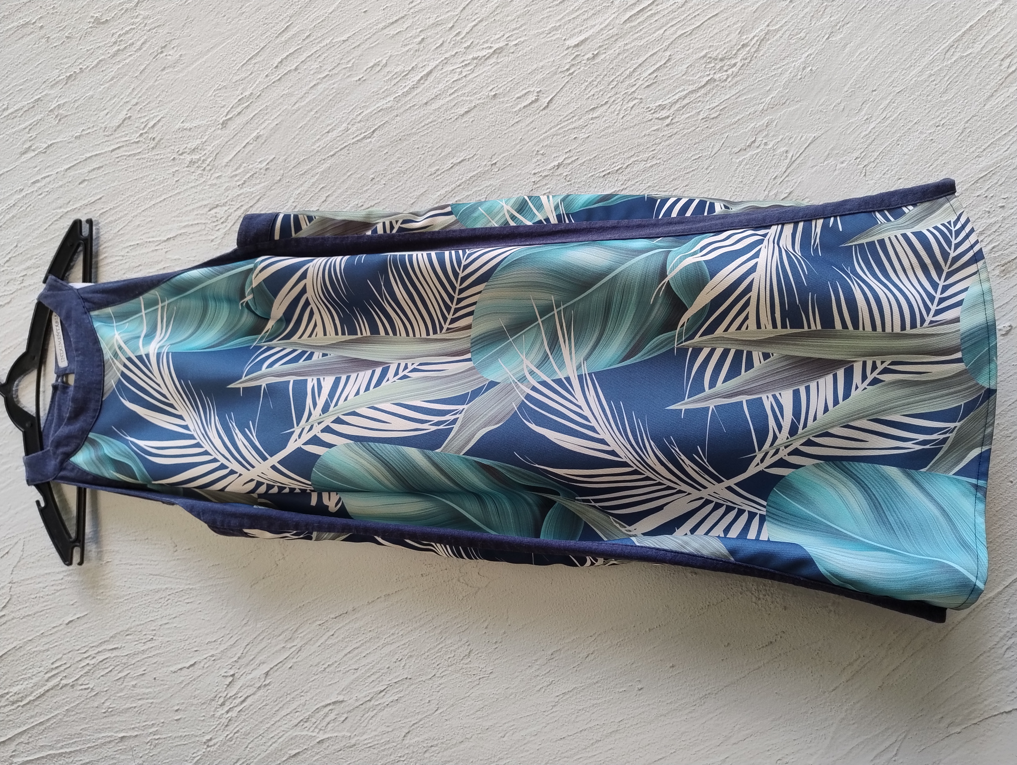 Vestido estampado tropical