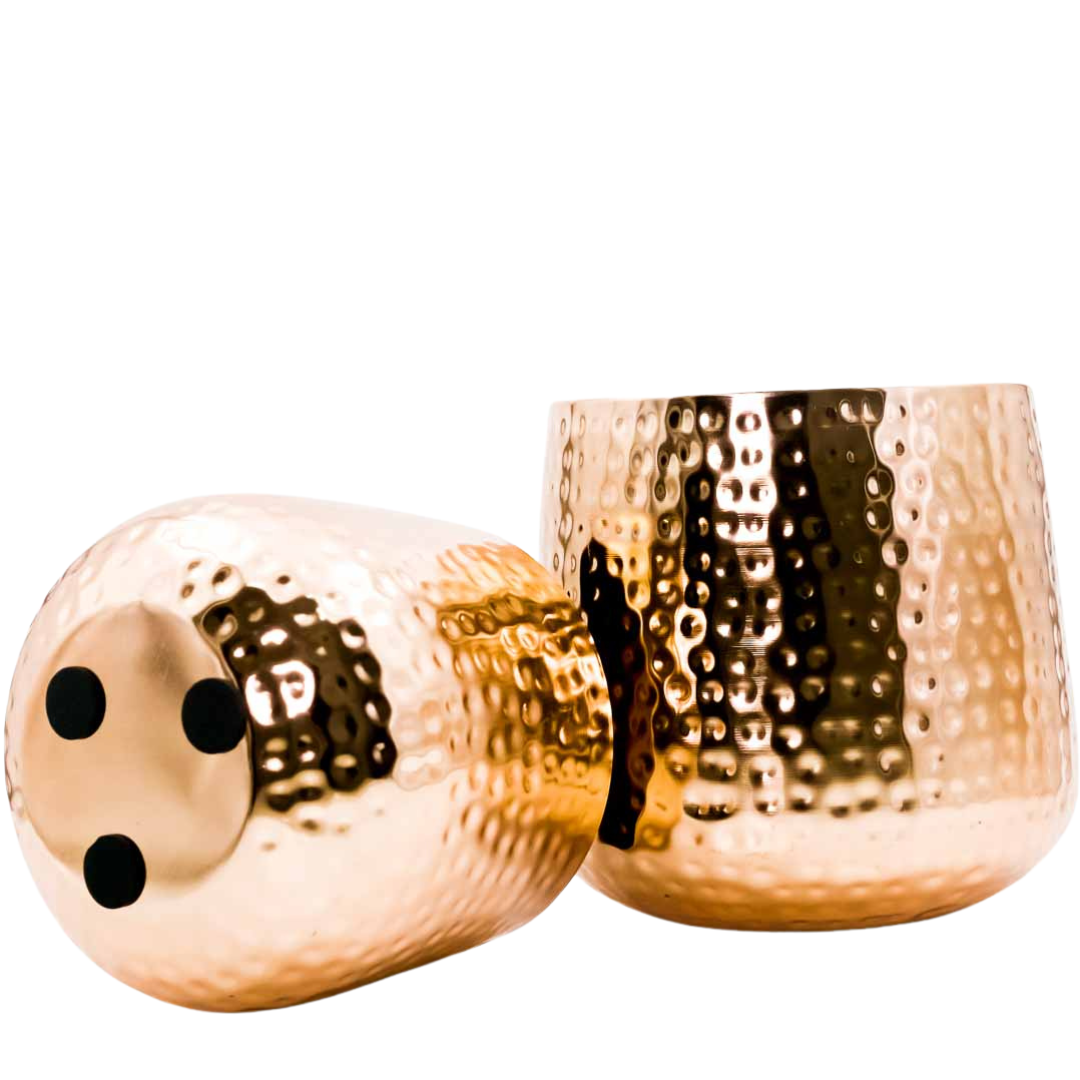 Metal Planter (Iron) Flower Pot Copper