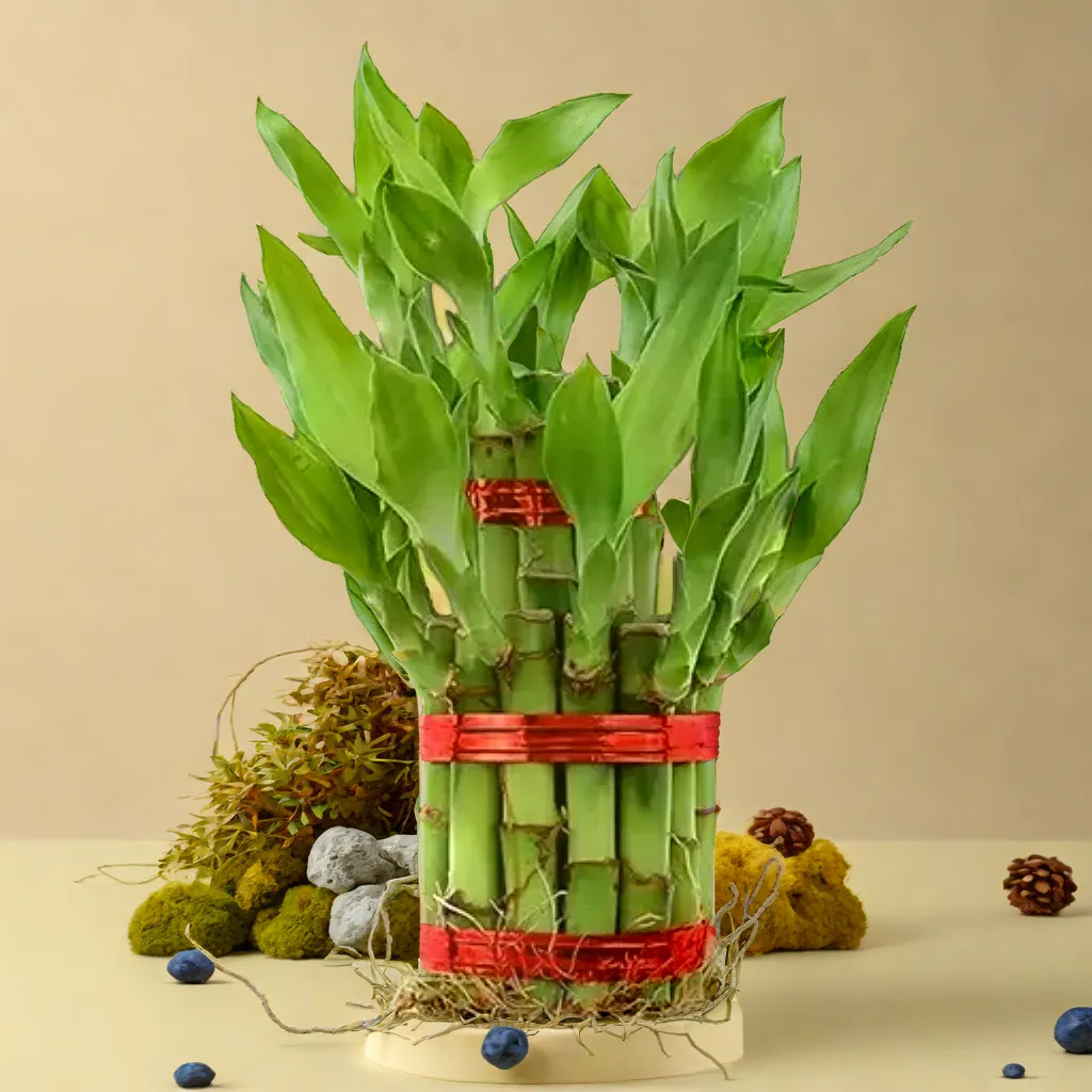 Lucky Bamboo 3 Layer (Dracaena Sanderiana)