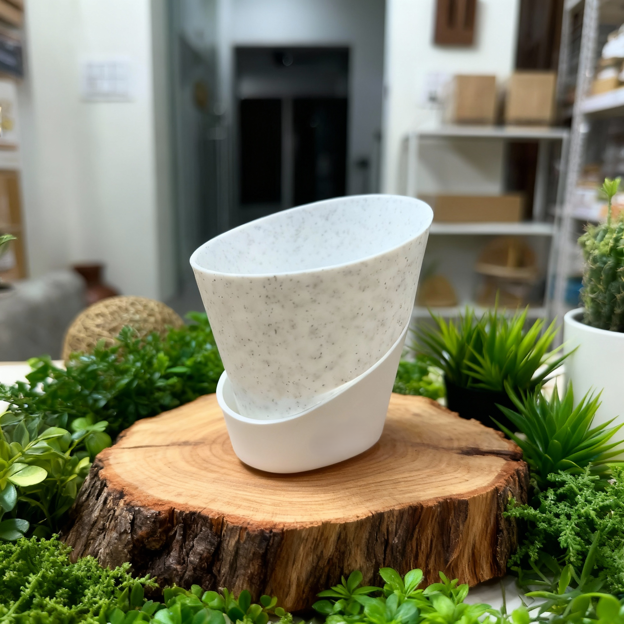 Self Watering PVC Pots 4 Inch