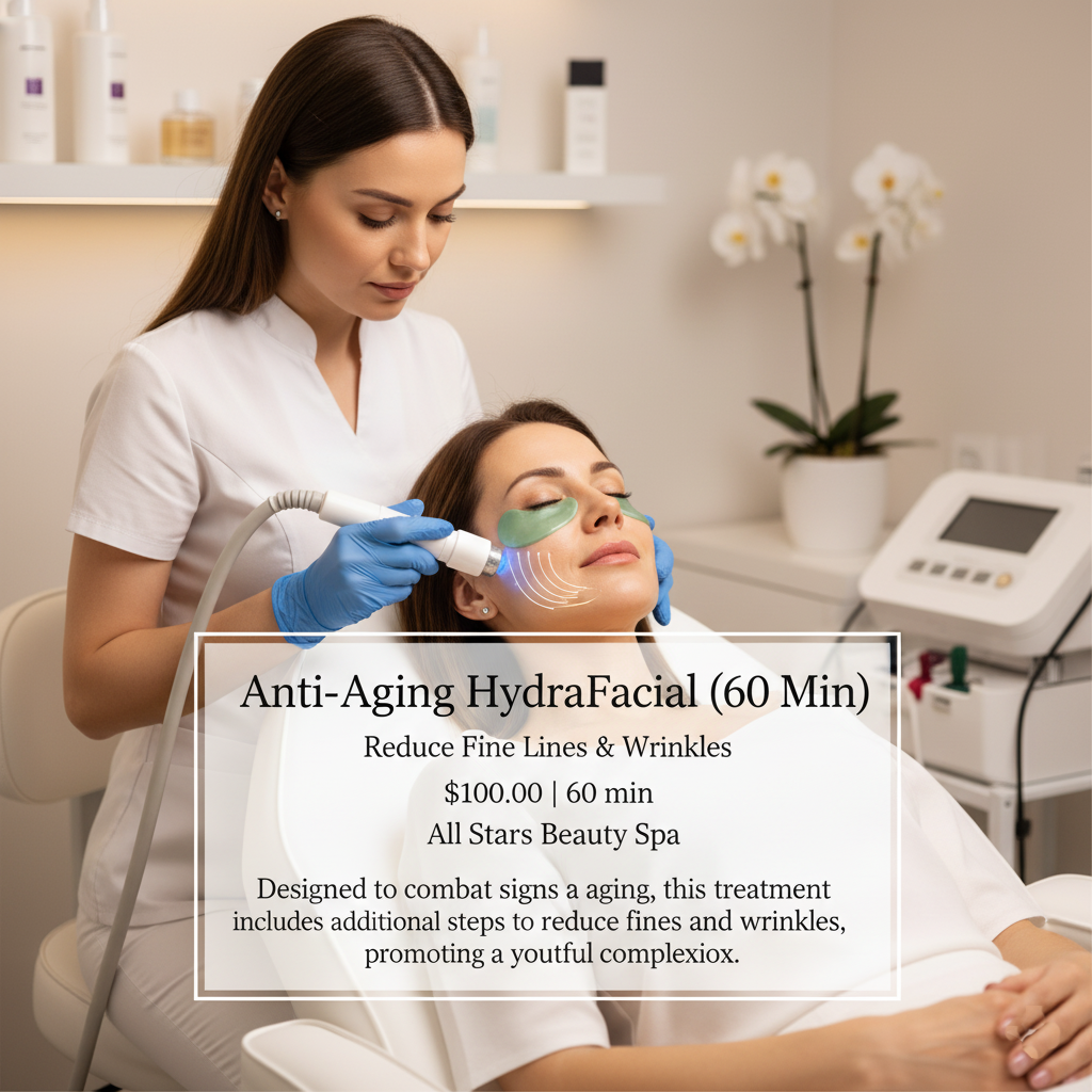 Anti-Aging HydraFacial (60 Min)