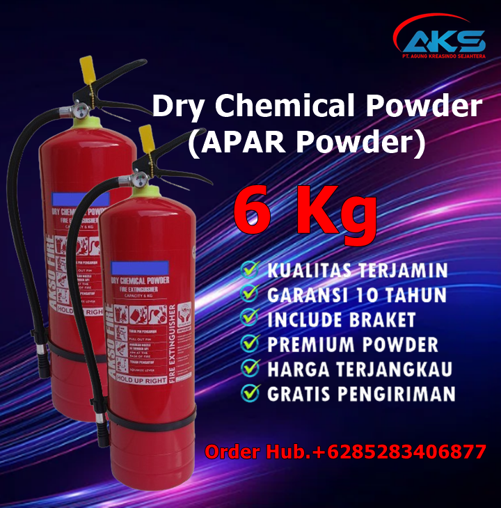 APAR Dry Chemical Powder 6 Kg