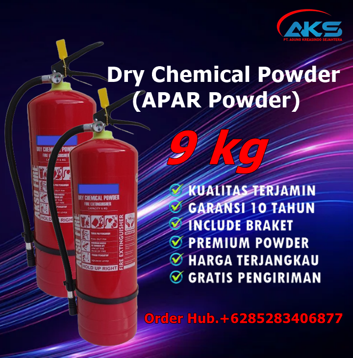 APAR Dry Chemical Powder 9 kg
