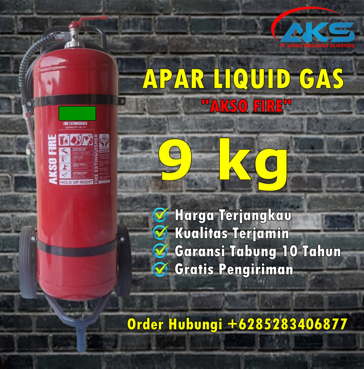APAR Liquid Gas 9 kg