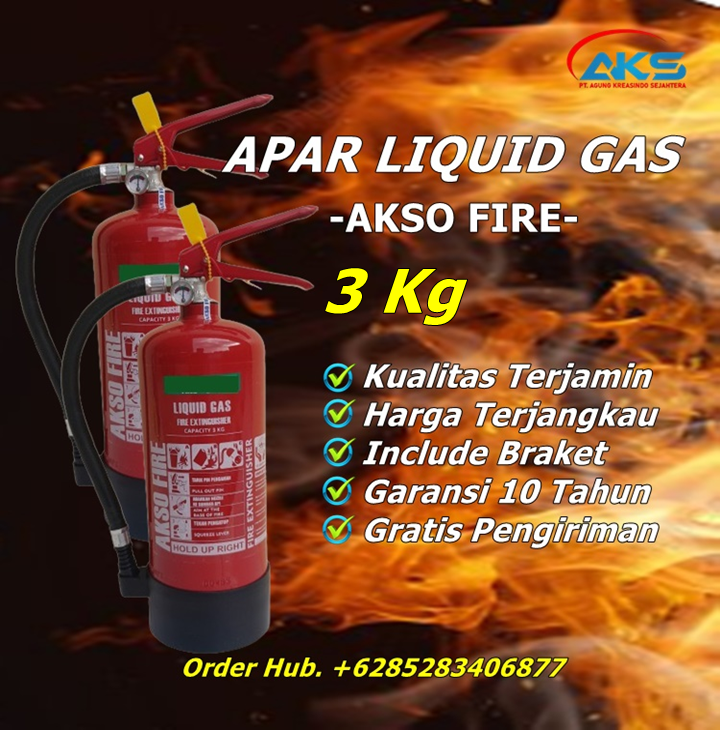 APAR Liquid Gas 3 Kg