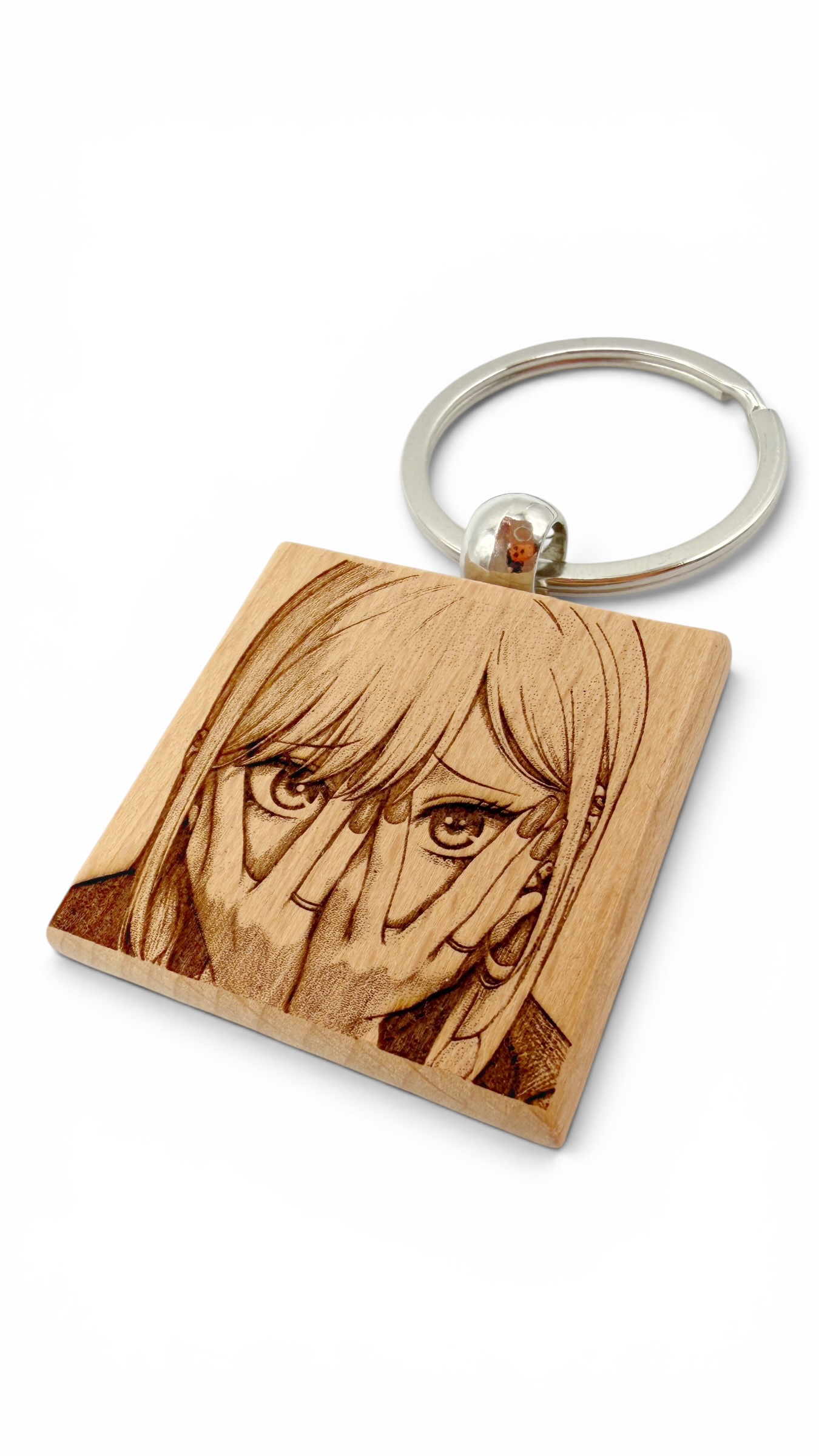 Marin Kitagawa My dress up darling - Portachiavi in legno inciso 