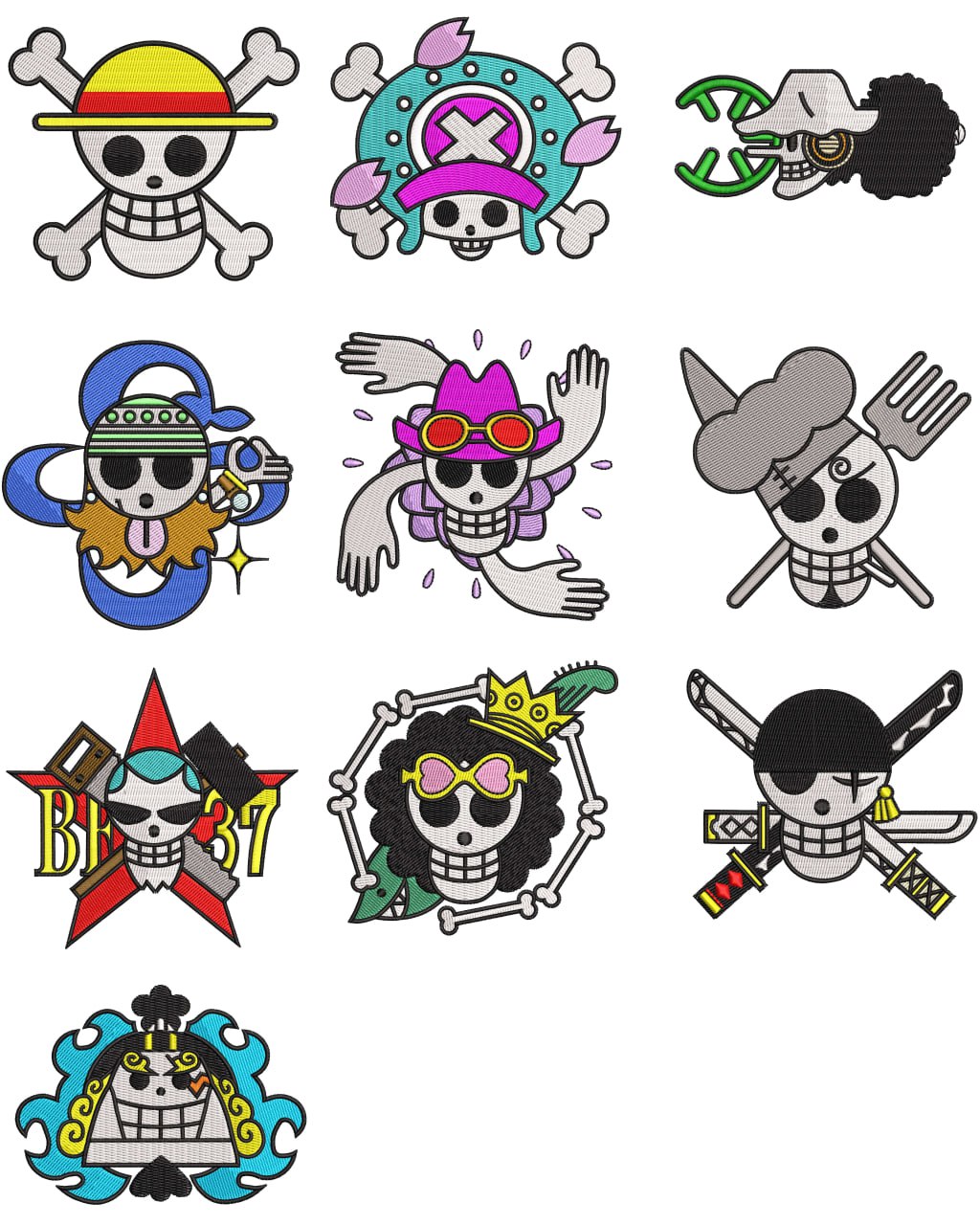 T-Shirt Usopp Jolly Roger