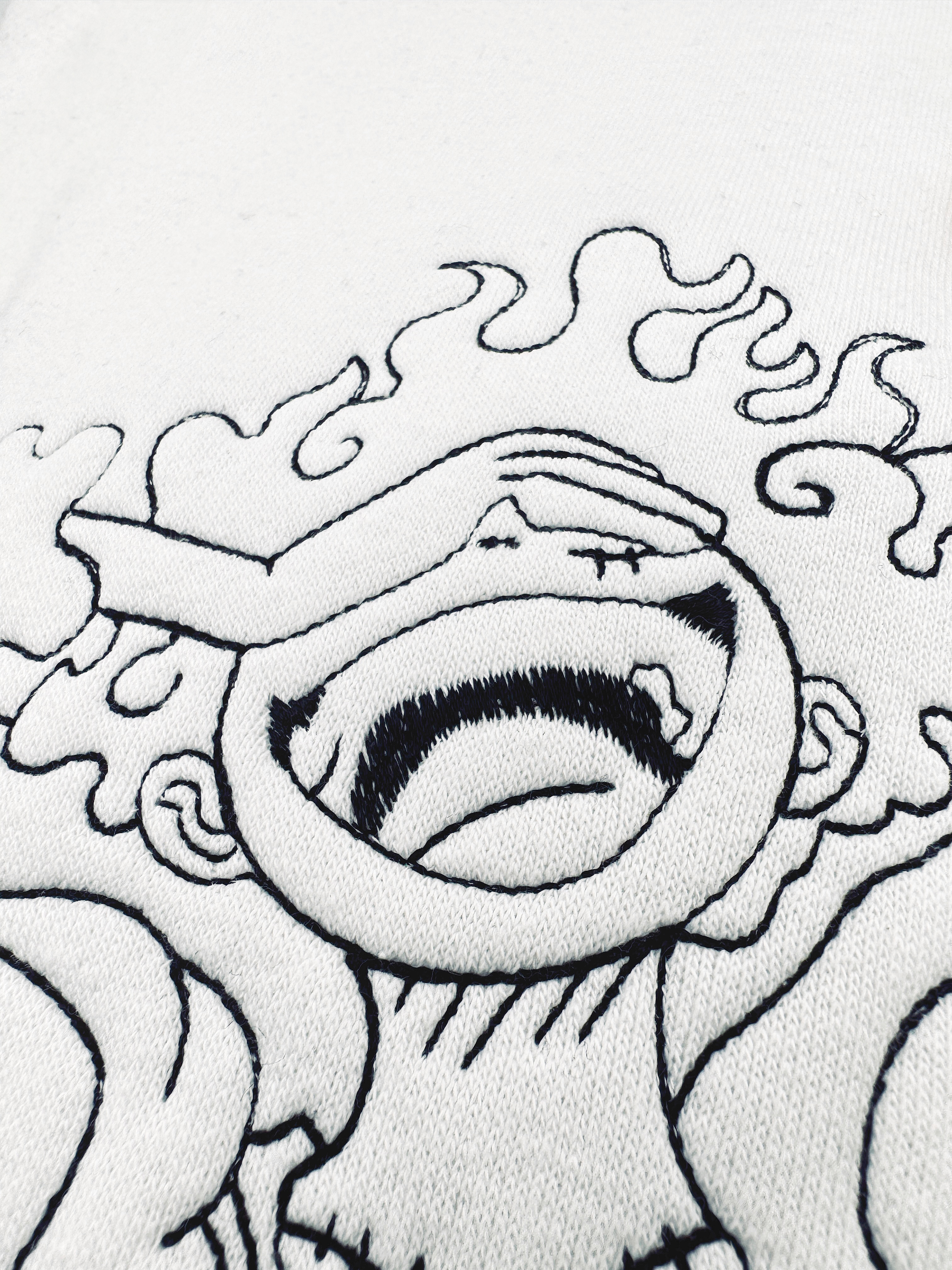 Ferlpa Ricamata One Piece Gear 5 Stilizzato