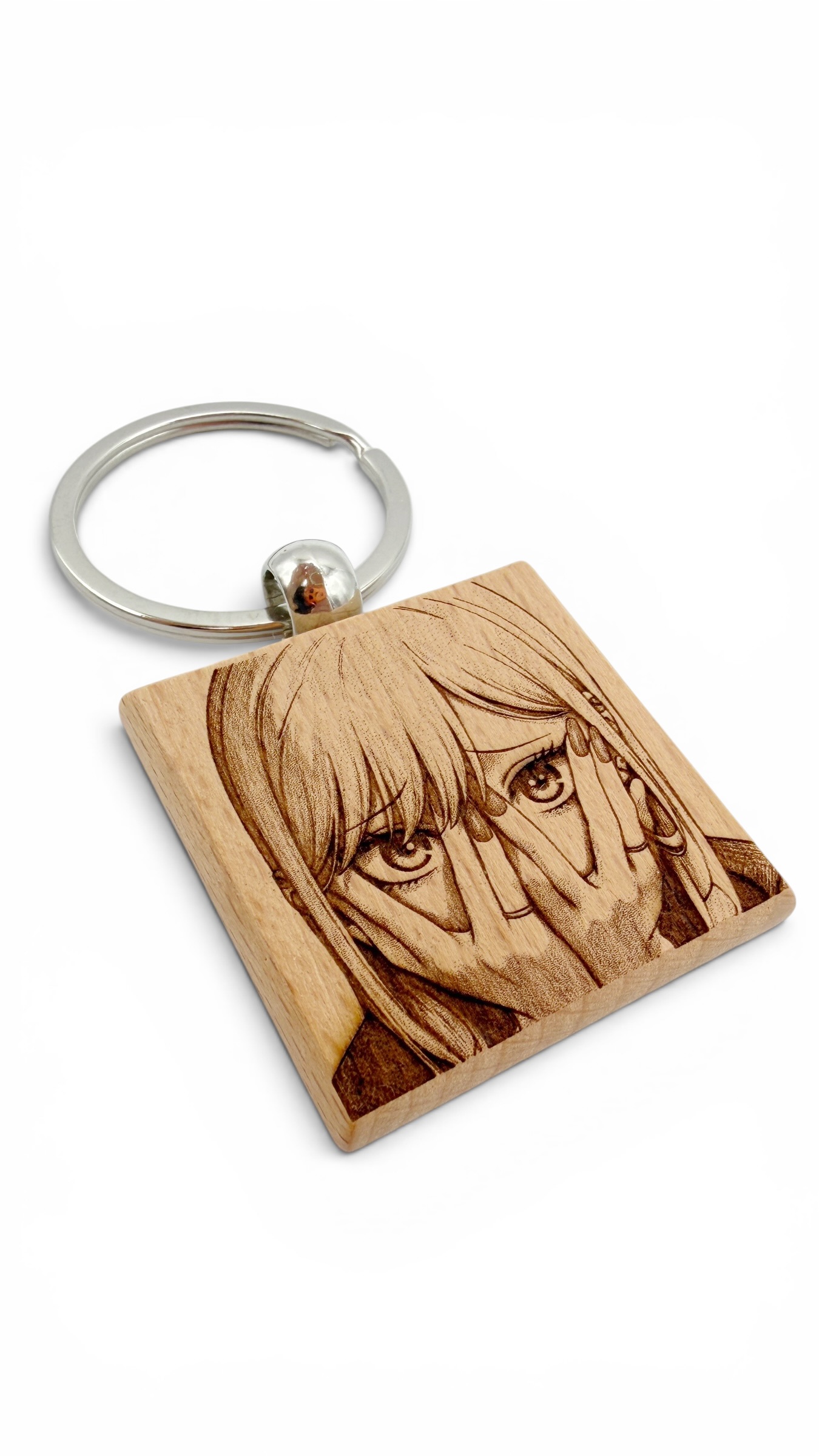 Marin Kitagawa My dress up darling - Portachiavi in legno inciso 