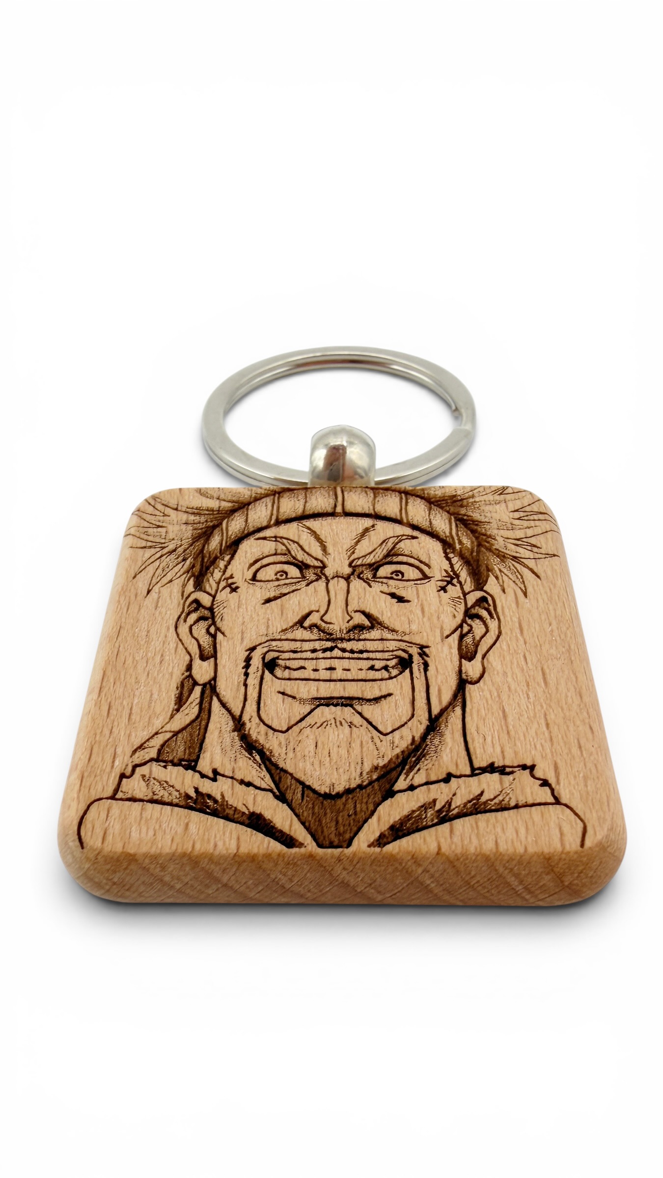 Thorkell Vinland Saga - Portachiavi in legno inciso 