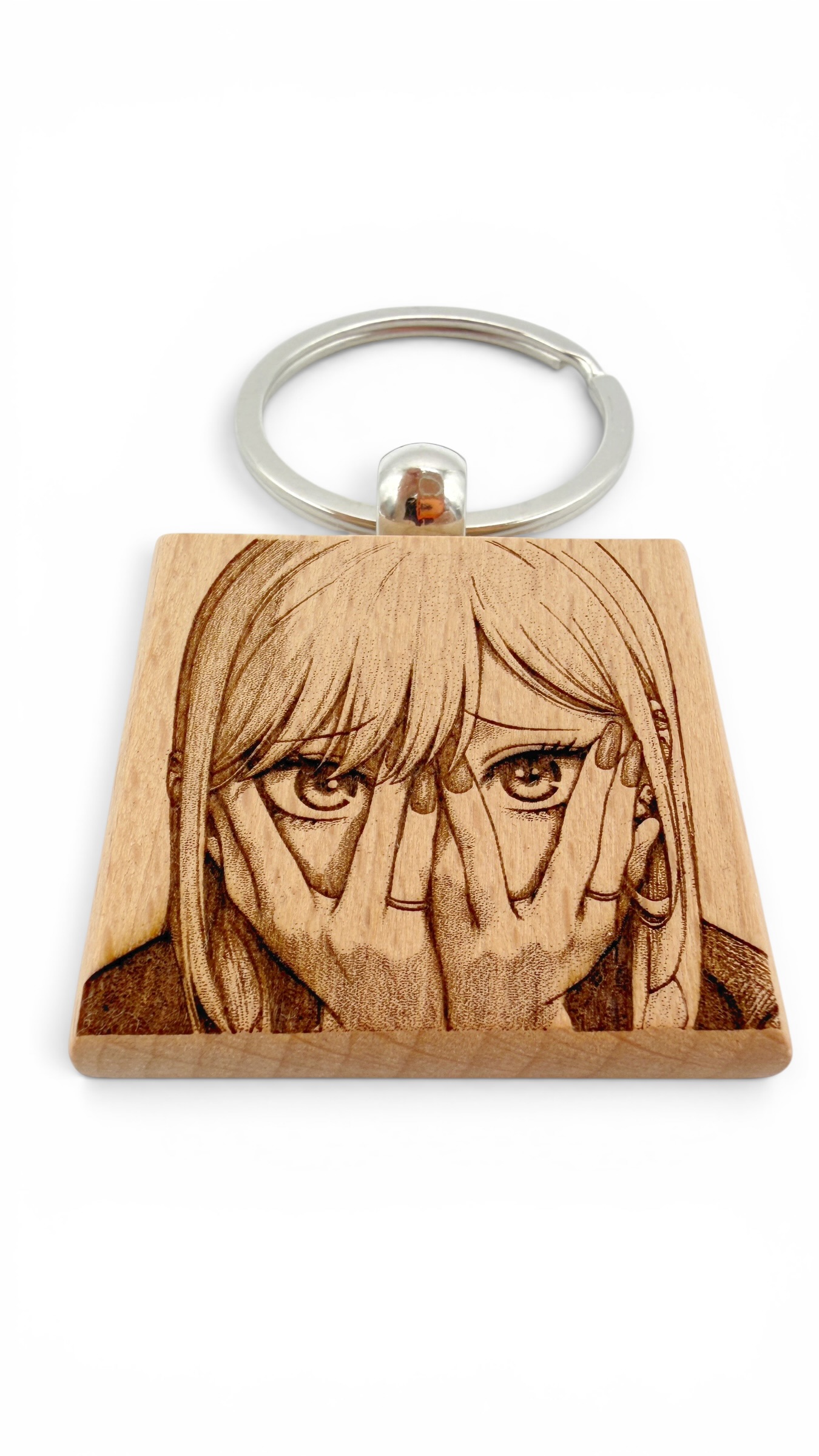 Marin Kitagawa My dress up darling - Portachiavi in legno inciso 